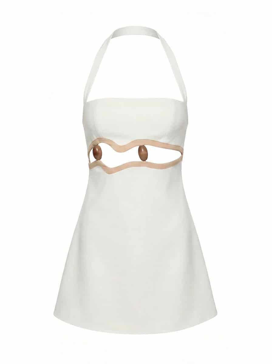 KLEIO DRESS IVORY - miniatura 5