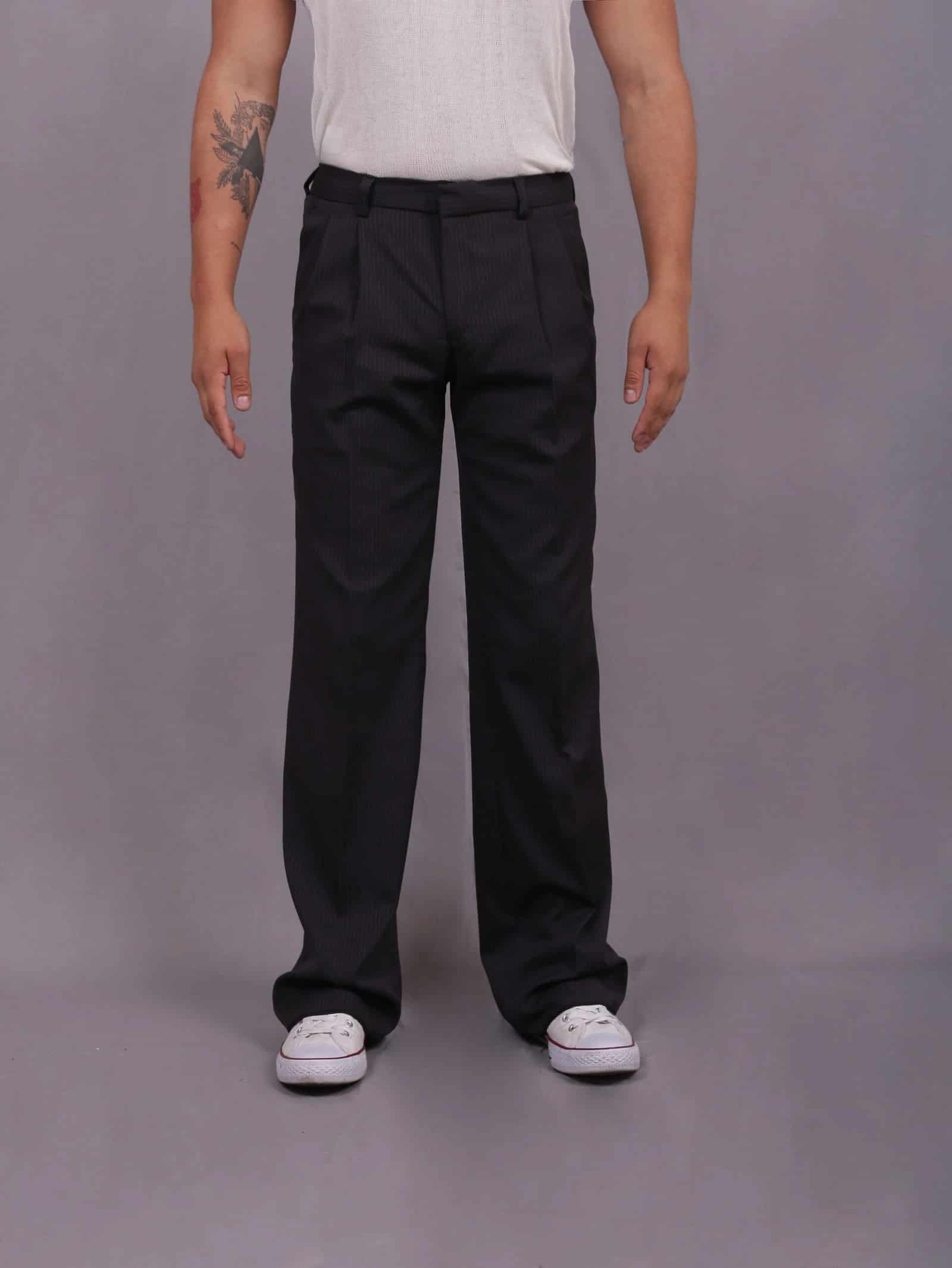 Pantalon sastre ancho - miniatura 2