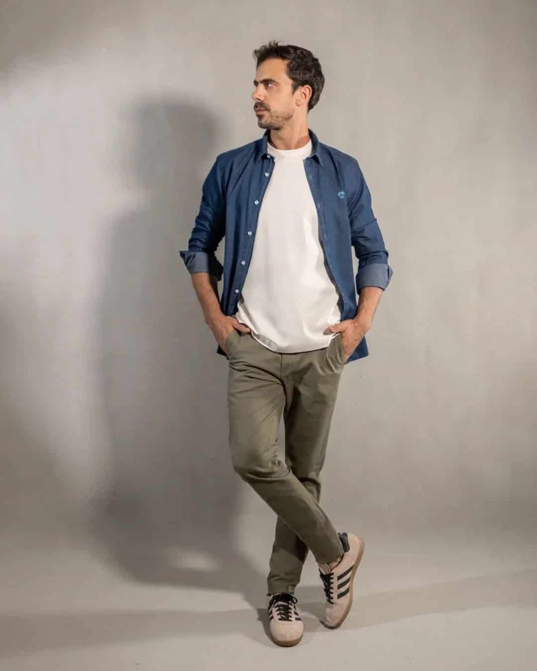Pantalon Elastico Verde Claro - miniatura 15