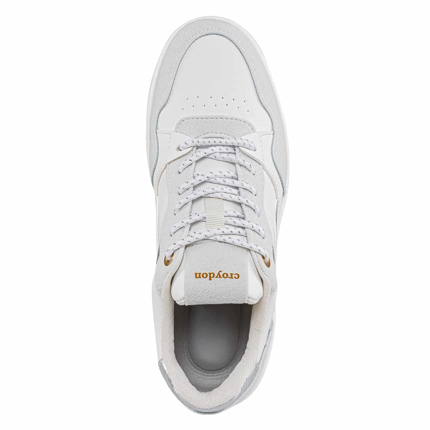 Tenis Urbanos Luccya Blanco-Plata Croydon Para Mujer - miniatura 3