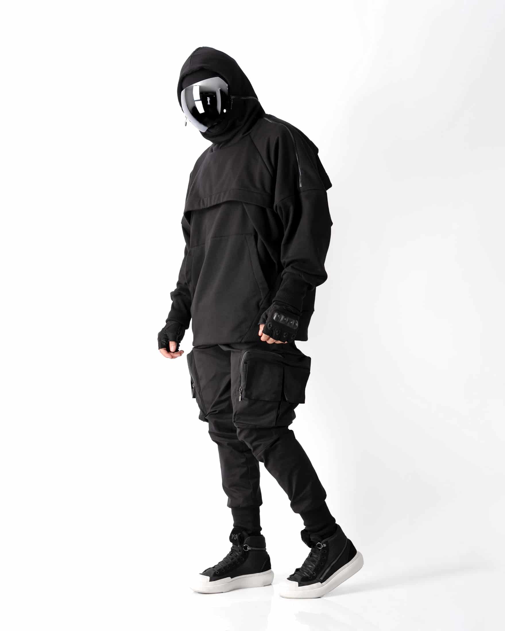 Hoodie Oversized Arashi Black Ops - miniatura 3