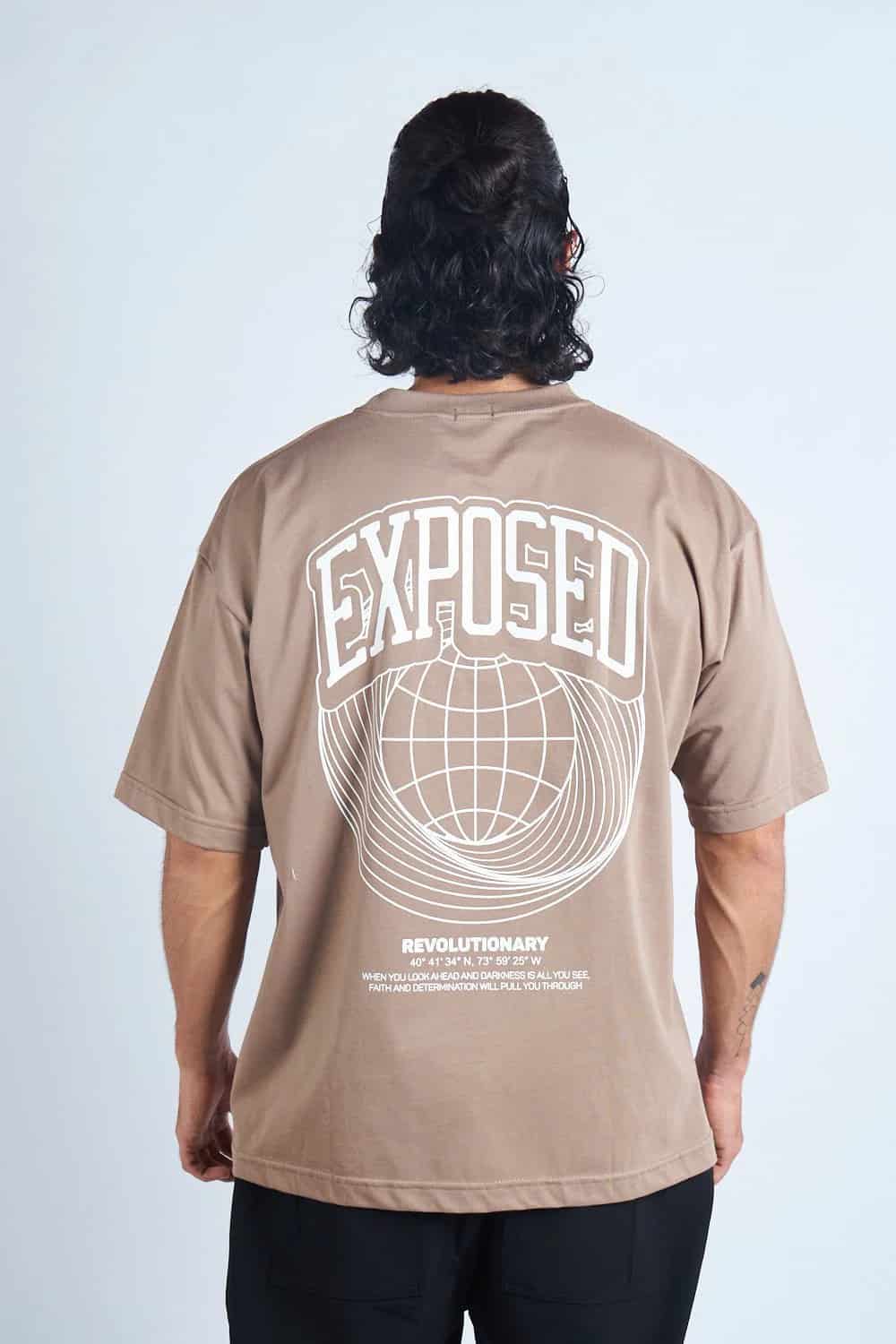 CAMISETA OVERSIZE CAQUI [DROP 0:0] - miniatura 2