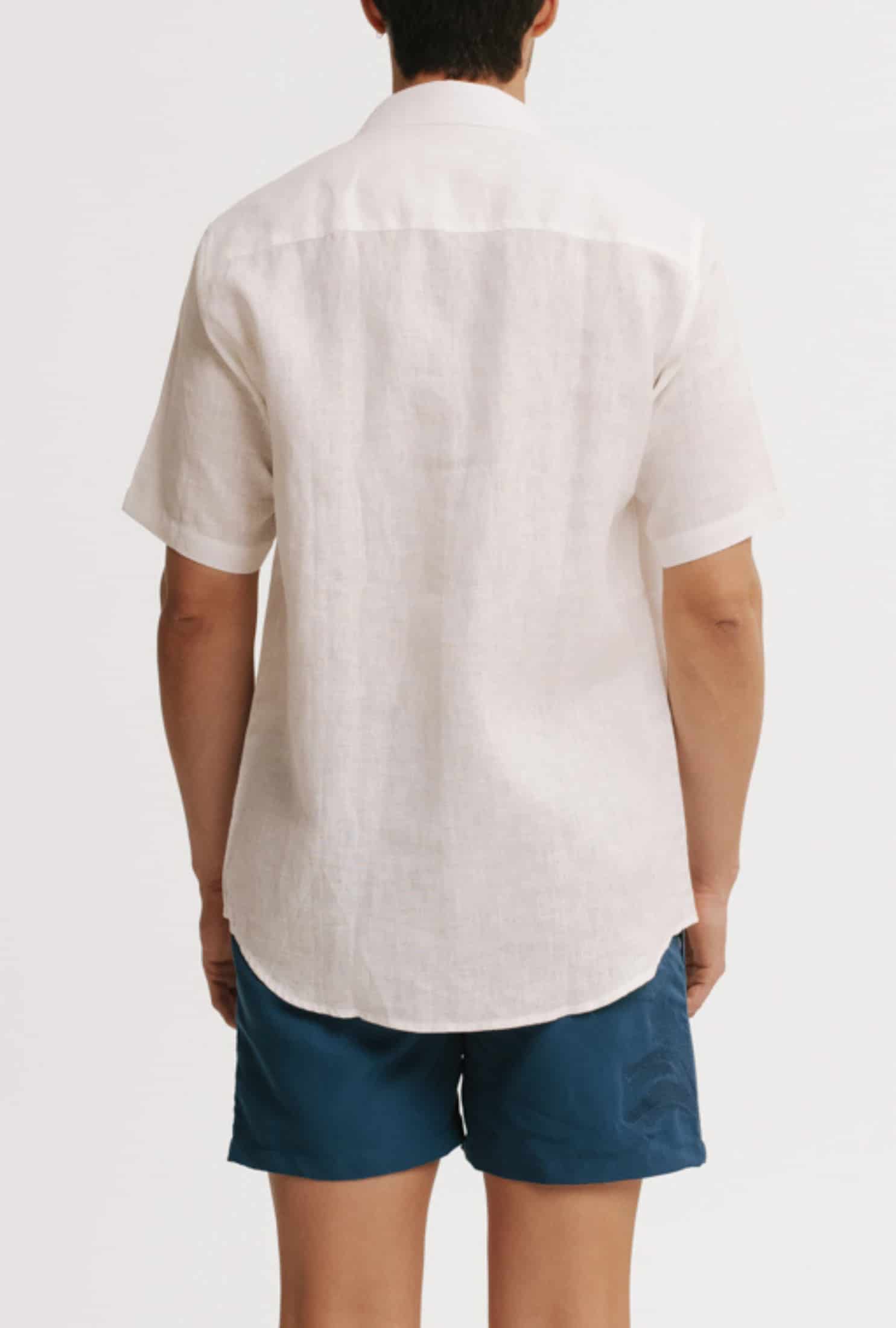 Camisa Hombre Luc Ivory - miniatura 2