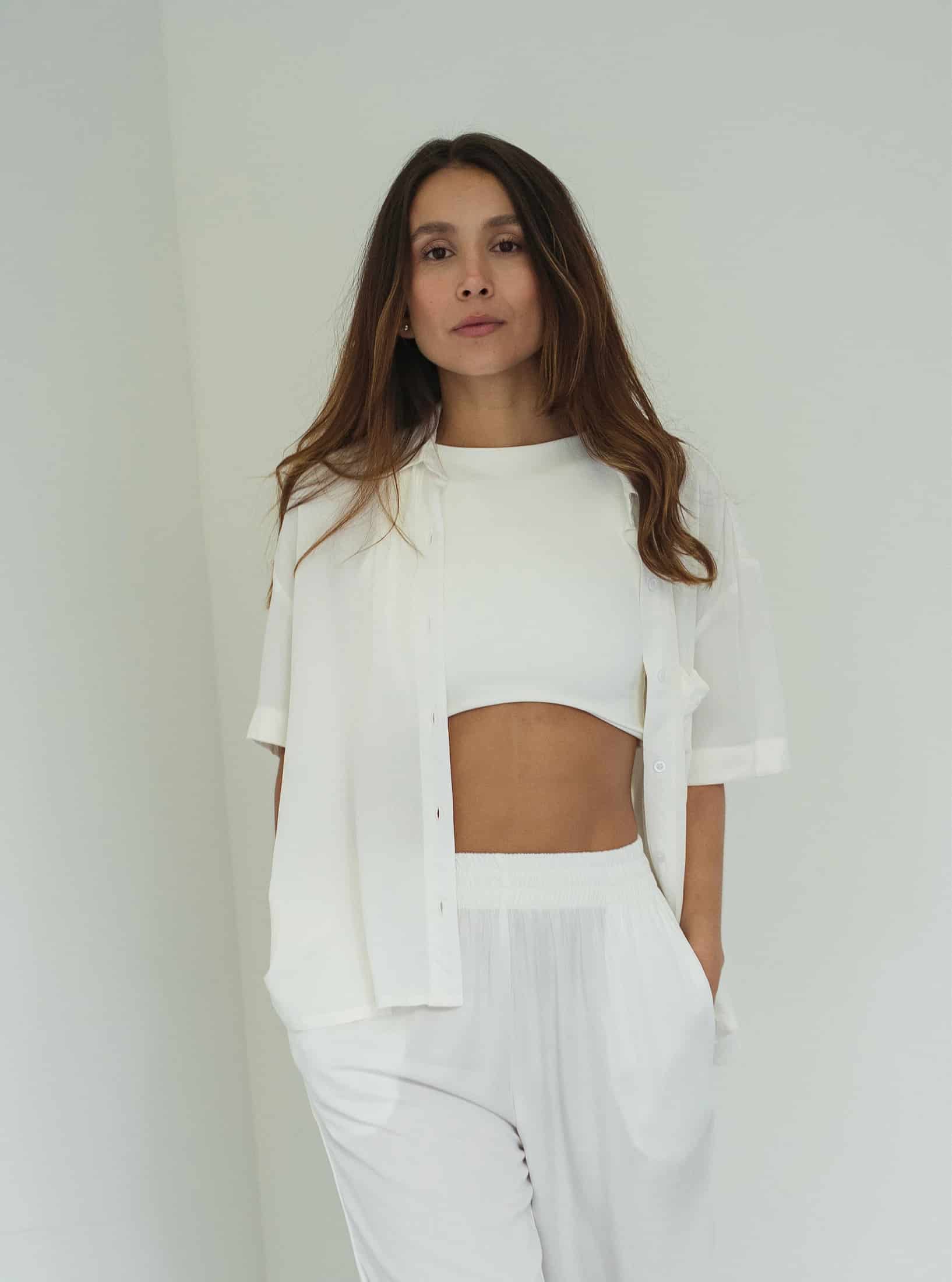 Set Breezy Creamy Palazzo - miniatura 5