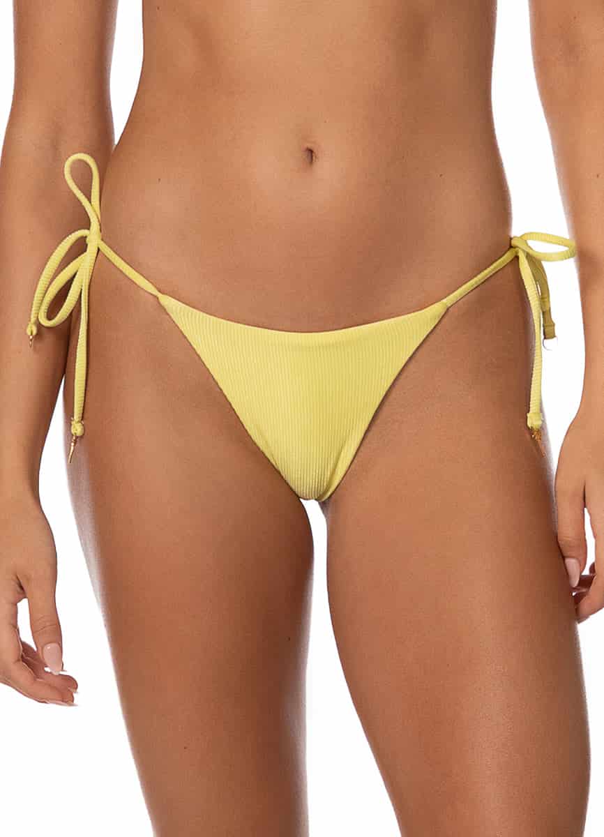 Maaji Golden Ray Sunflash Low Rise Tie Side Bikini Bottom - miniatura 2