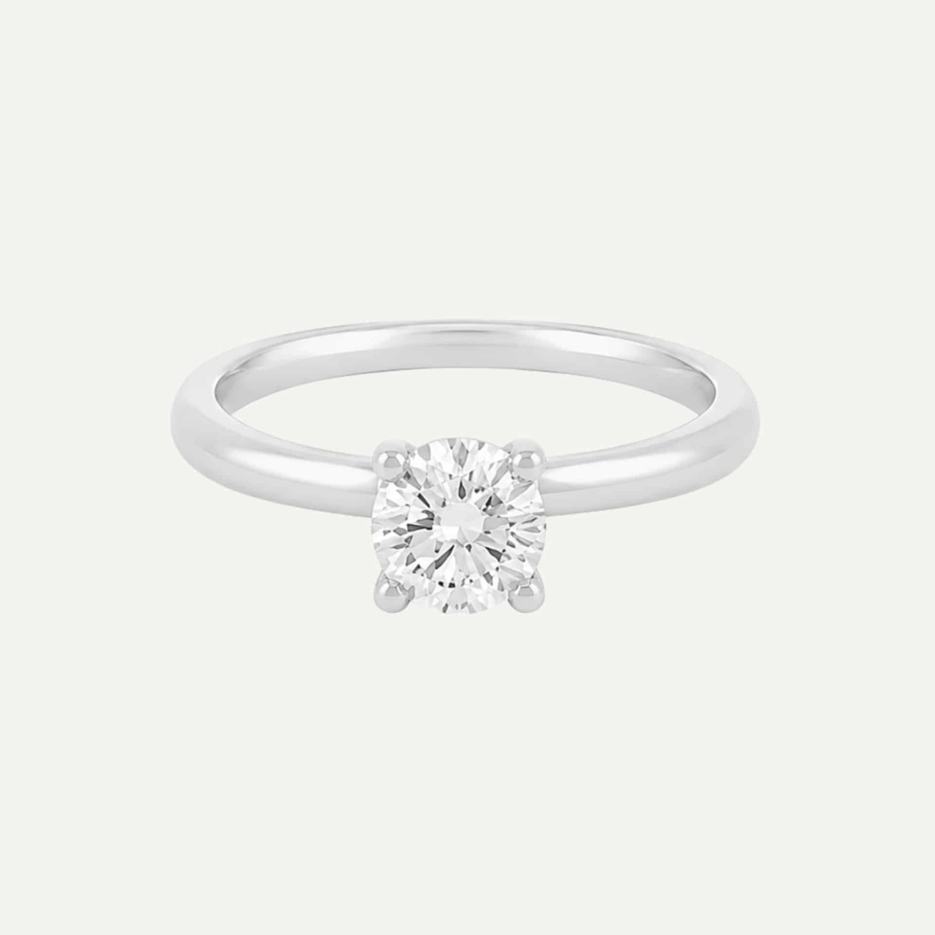 Anillo Cuatro uñas engagement ring - miniatura 11