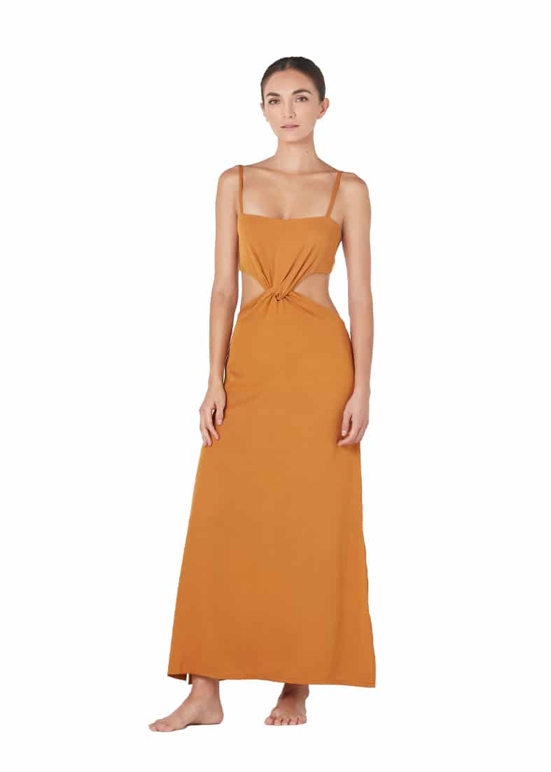 Vestido Nane Mostaza - miniatura 1