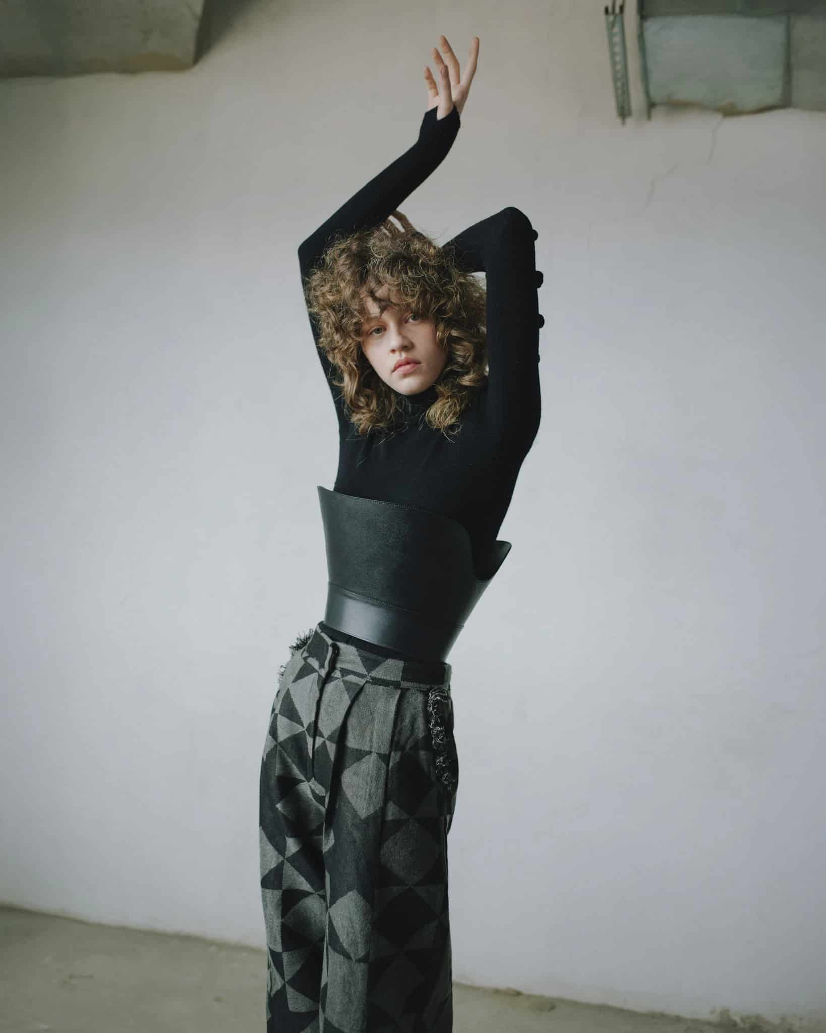 PATTERN BAGGY TROUSERS - miniatura 7