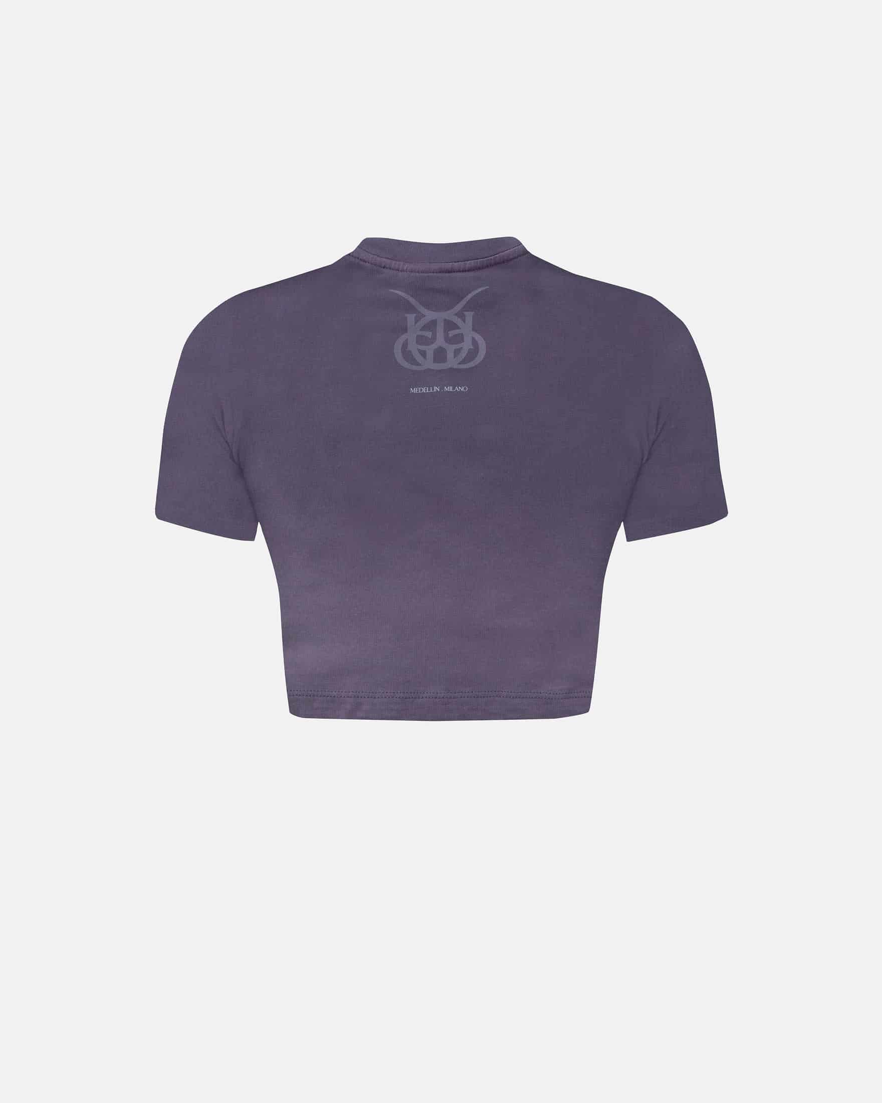 Santa Unión "Unión" Baby Tee Purple - miniatura 3
