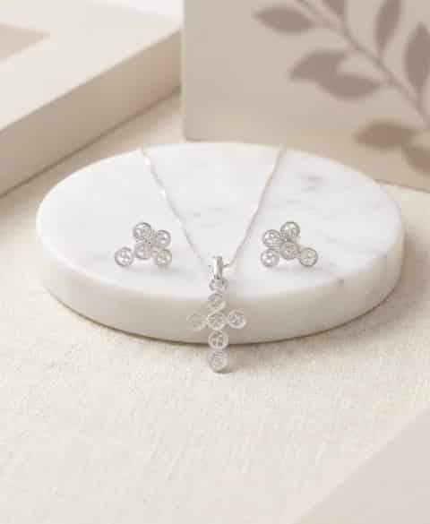 Cadena con dije Caballo de Mar en plata Filigrana - miniatura 1