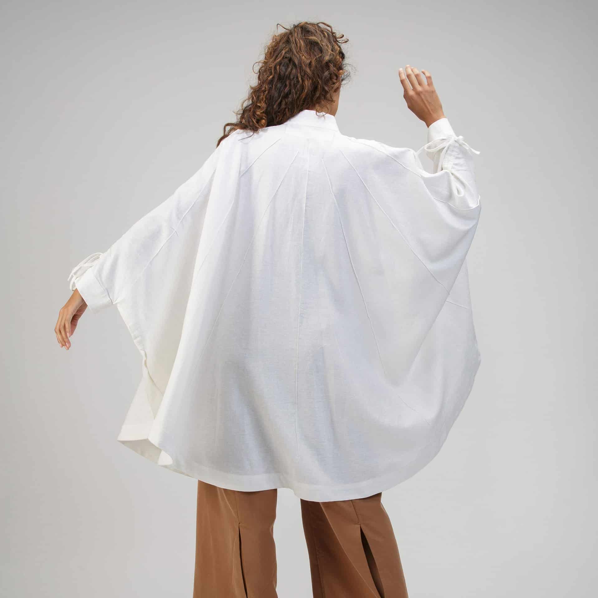 Camisa Circular - Blanca - miniatura 4