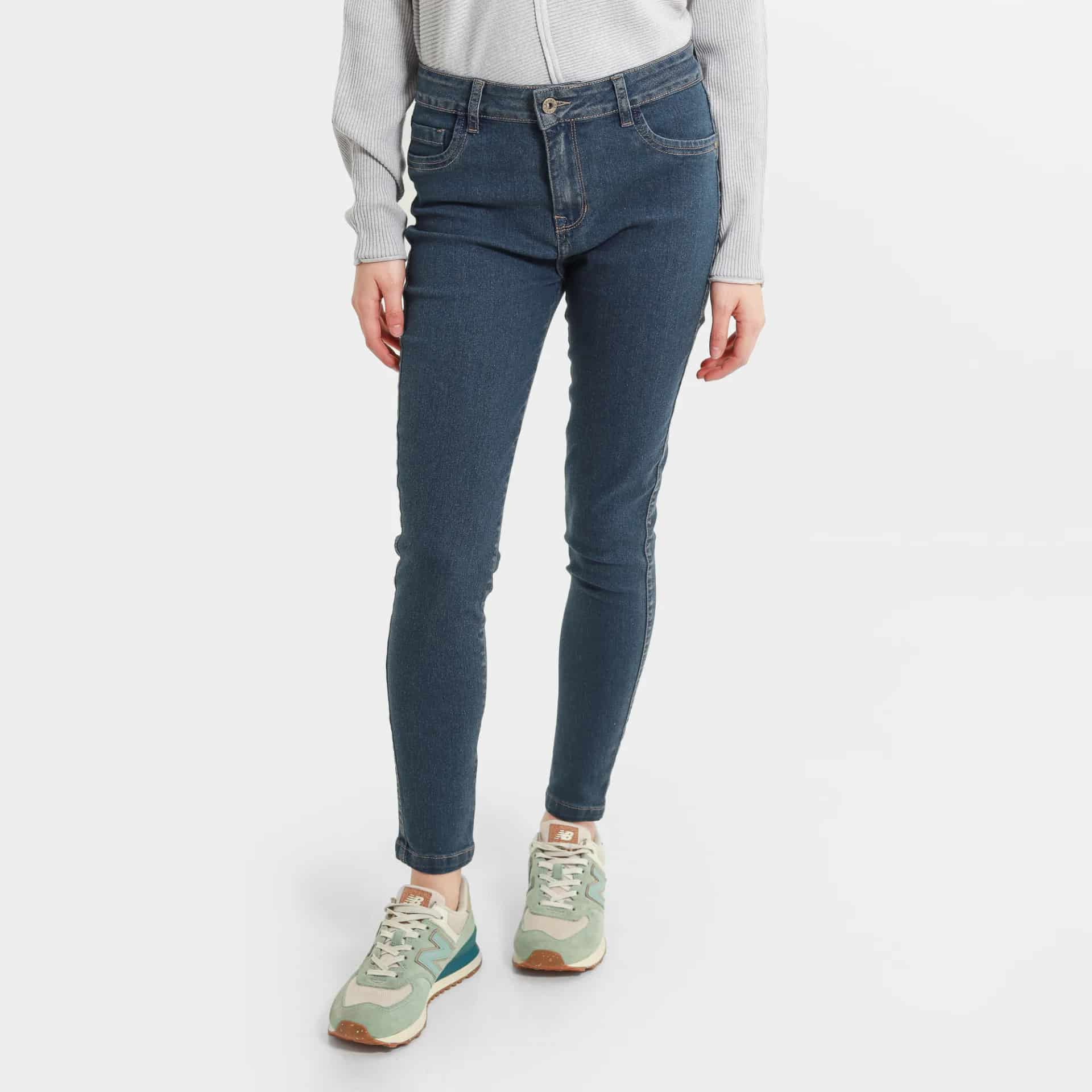 Jean Tiro Medio Bota Skinny - miniatura 1