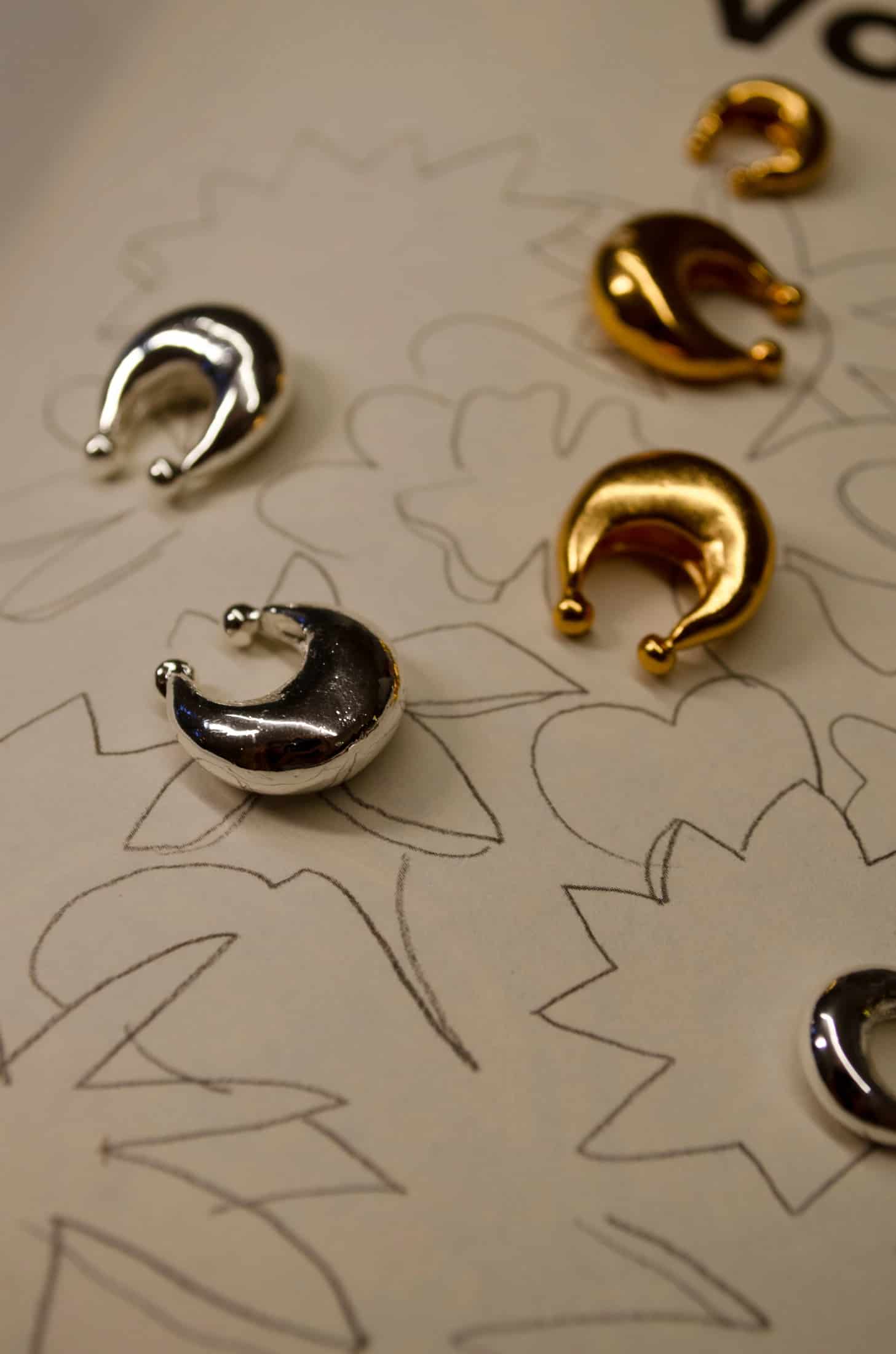 Earcuff Icon | Plateado - miniatura 2