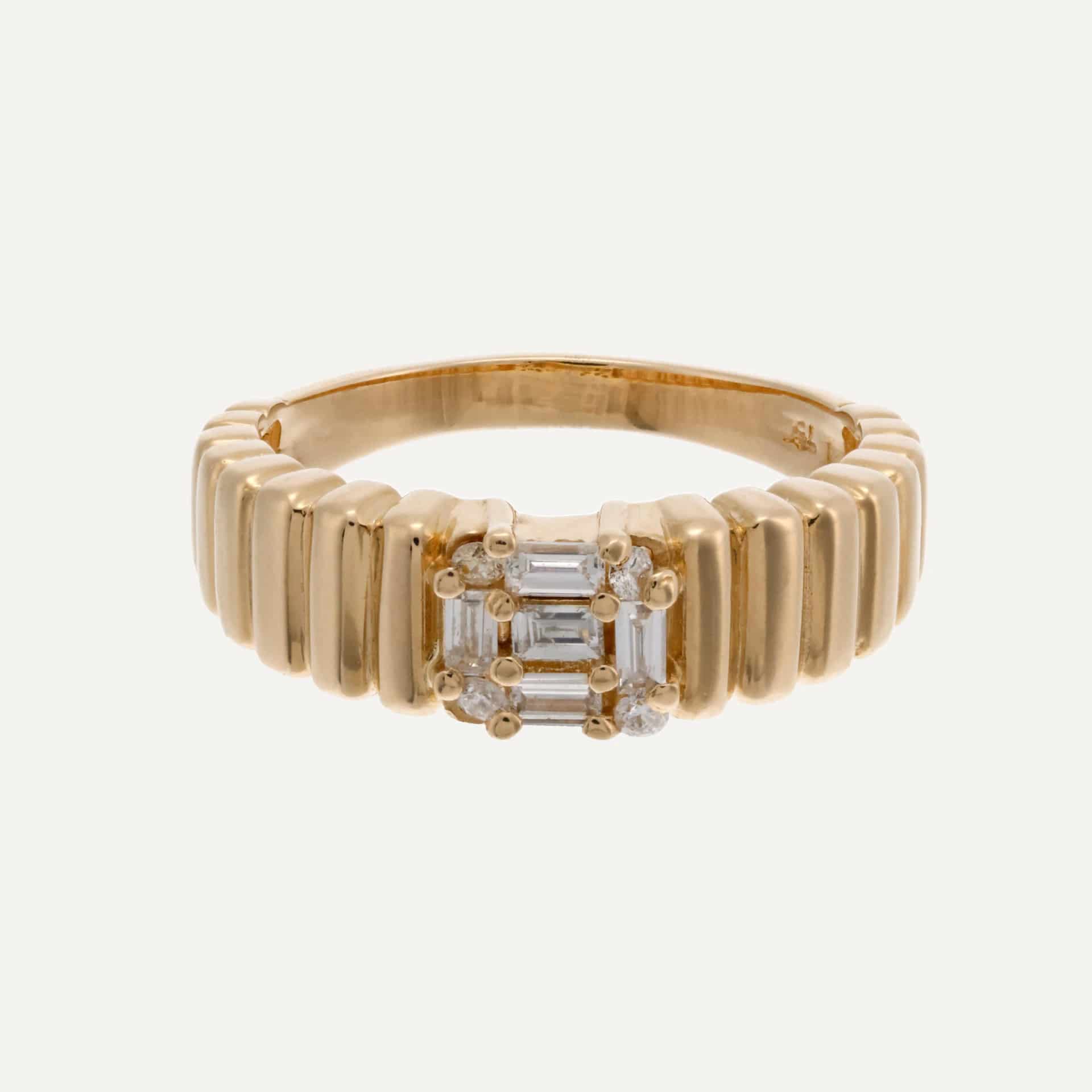 Anillo Stick baguettes - miniatura 2