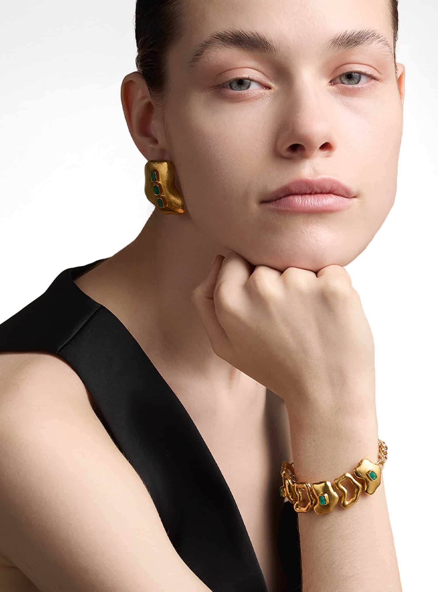 Muzo Emerald Earrings - miniatura 2