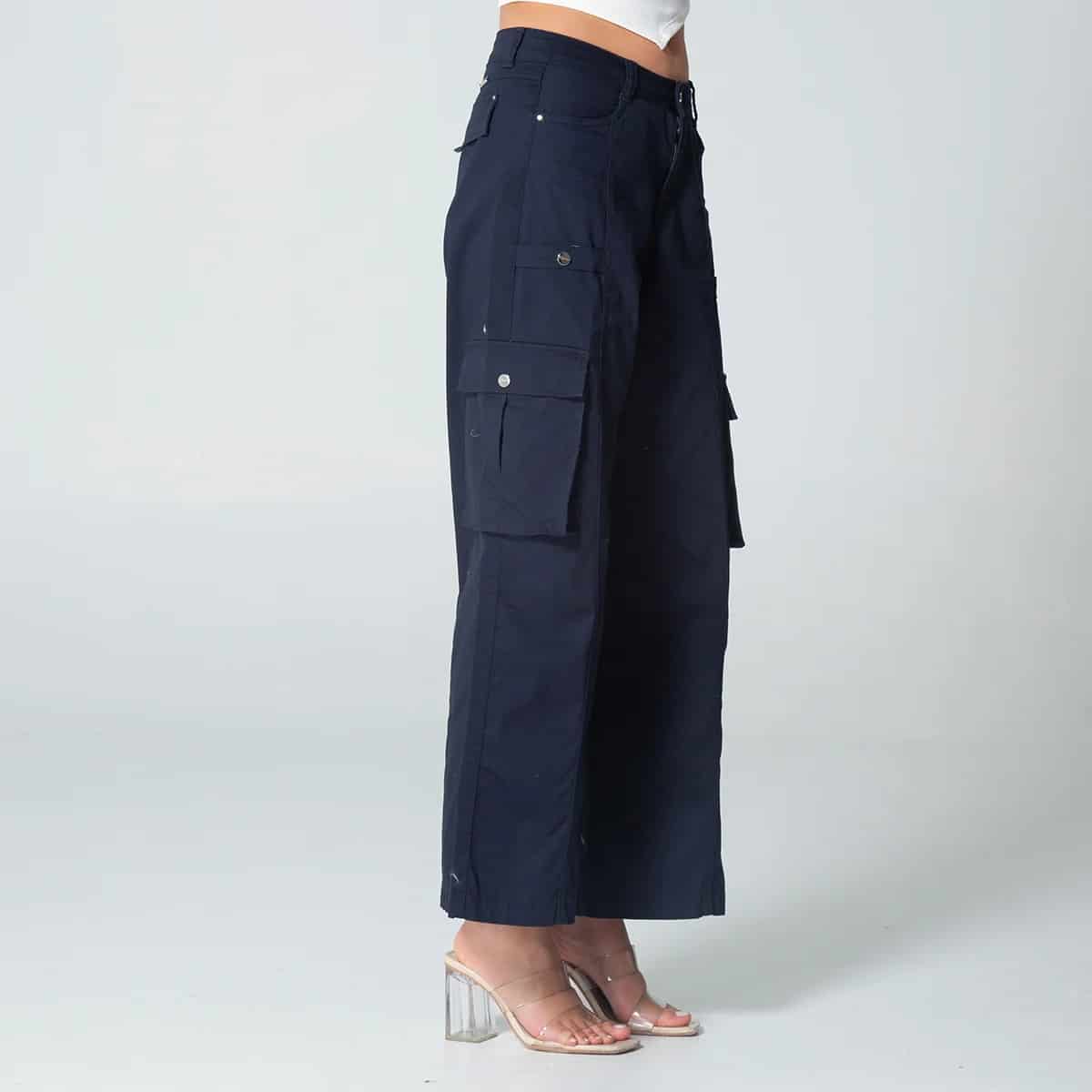 Pantalon Dril Wide Leg Solid - miniatura 4