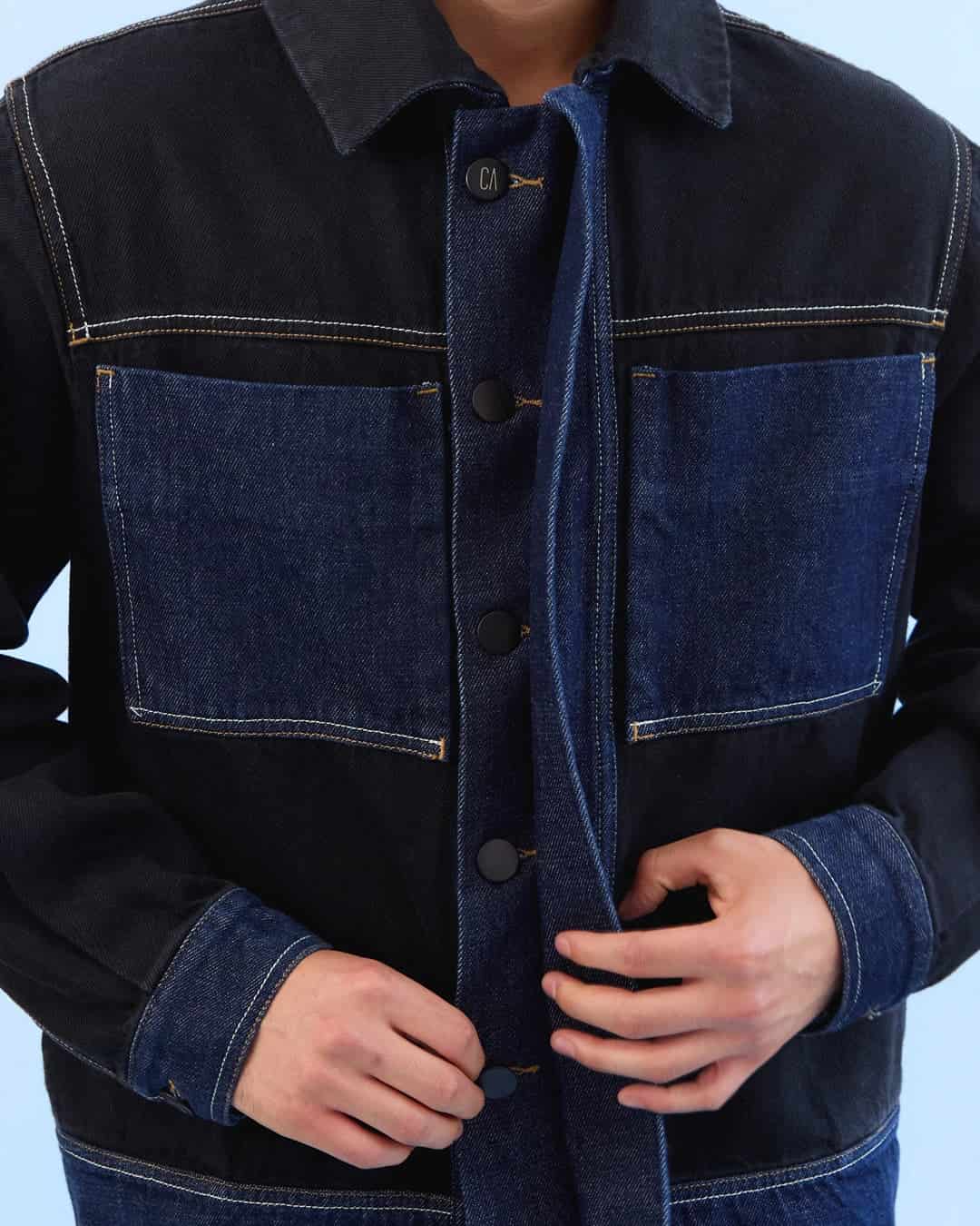 Chaqueta SAMBA NEGRO-AZUL - miniatura 6
