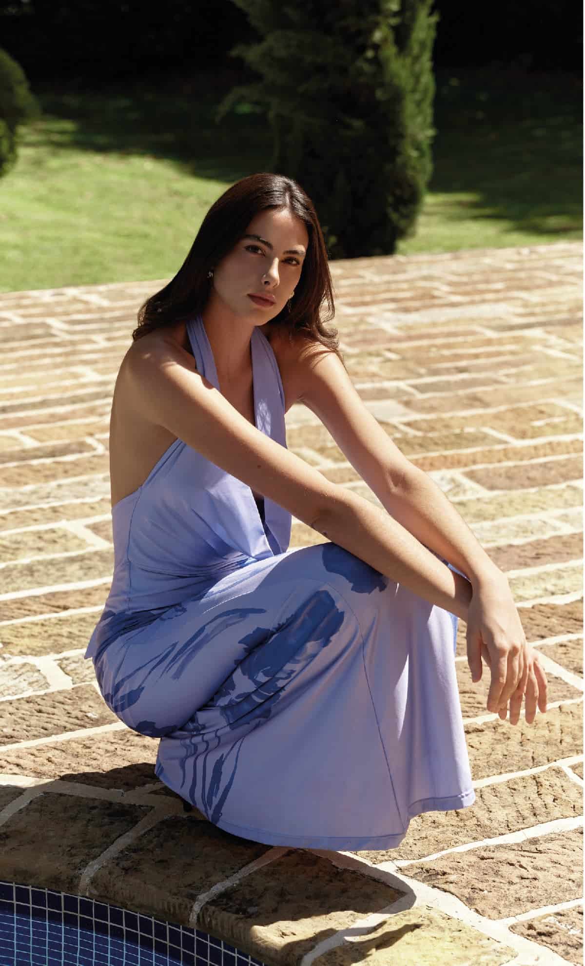 Vestido largo Sunflare - miniatura 2