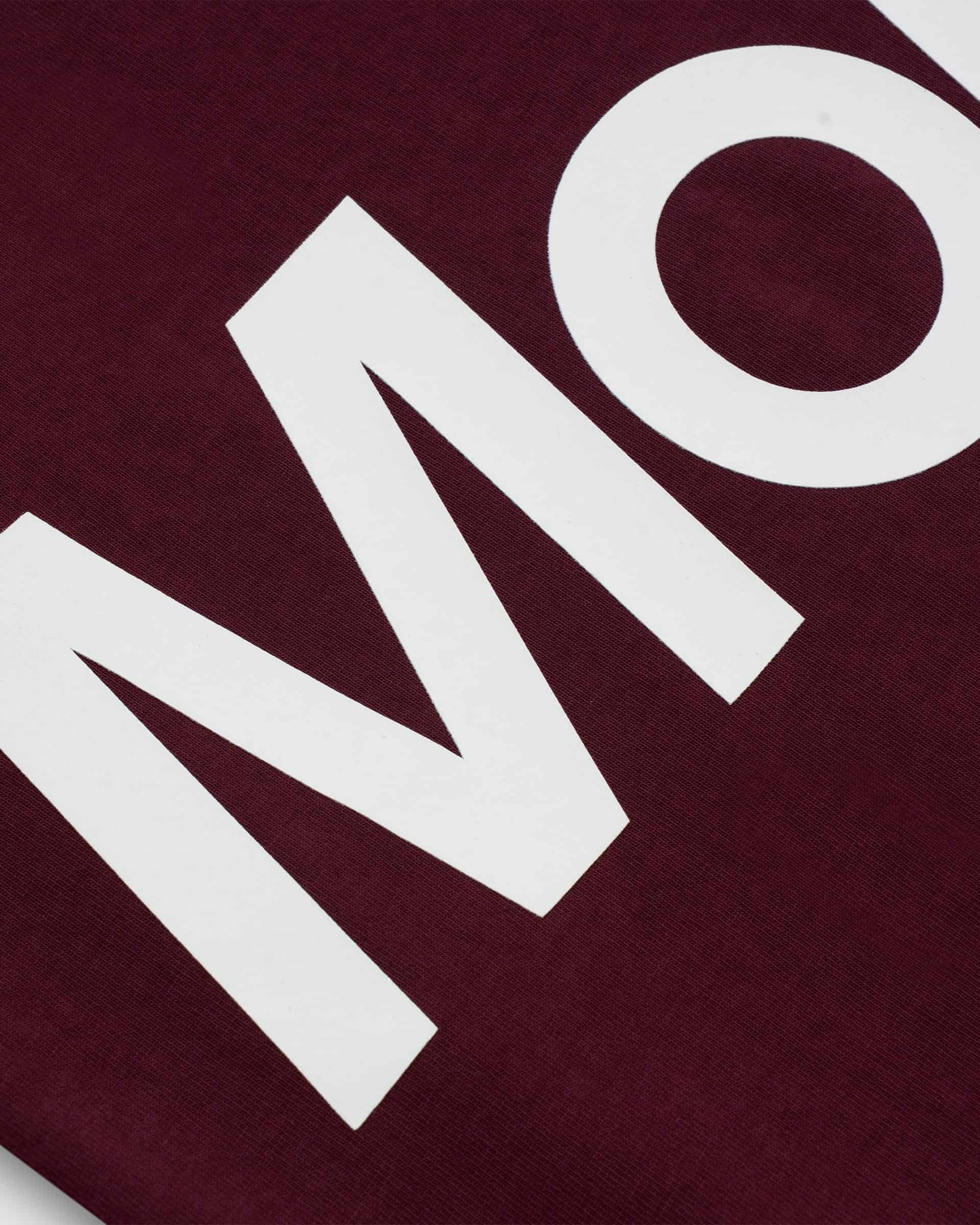 Camiseta Logo Oversized V3 - Burgundy - miniatura 6