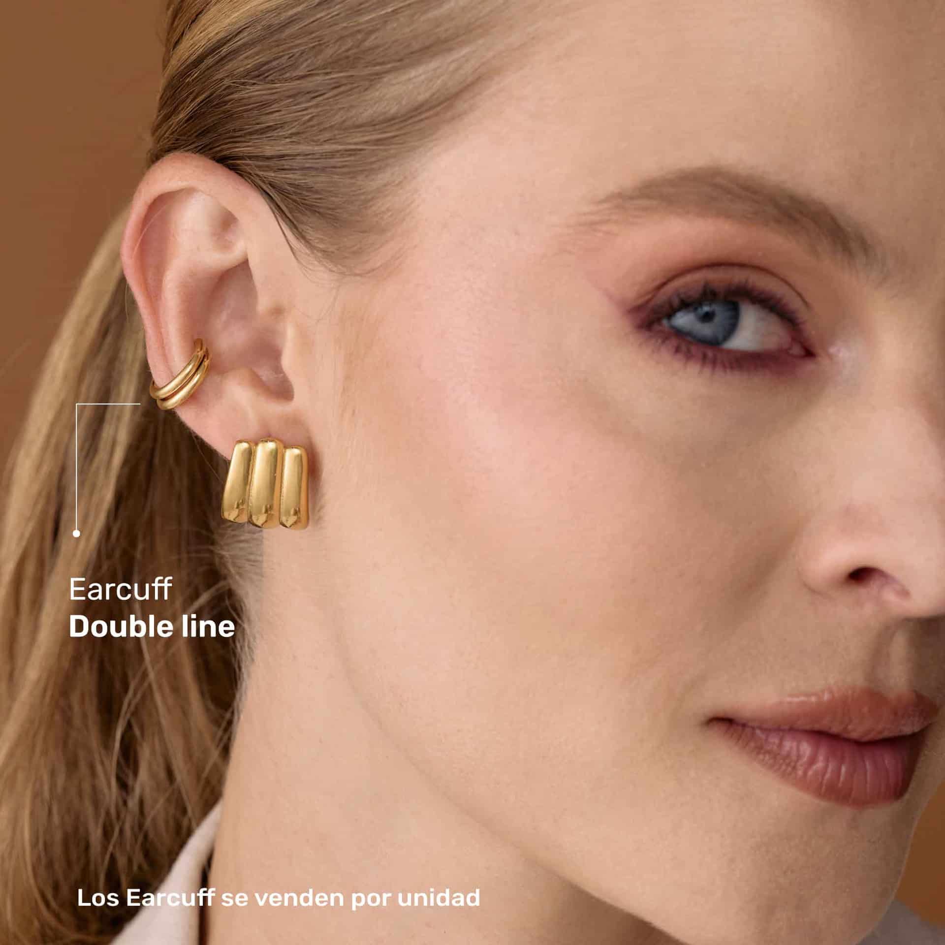 Earcuff Double line - miniatura 1