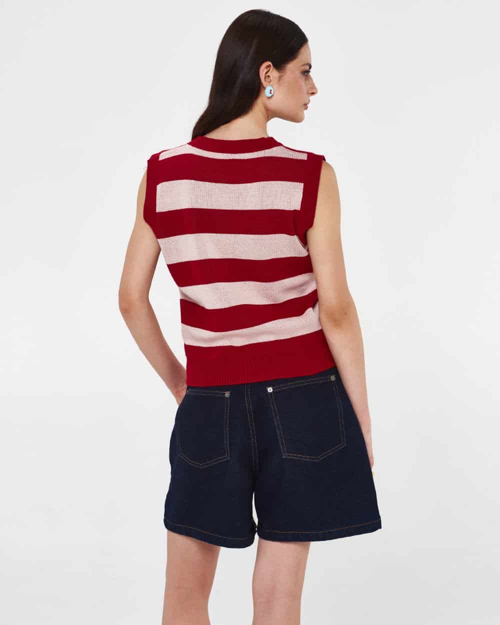 CRUSH KNIT VEST - miniatura 5
