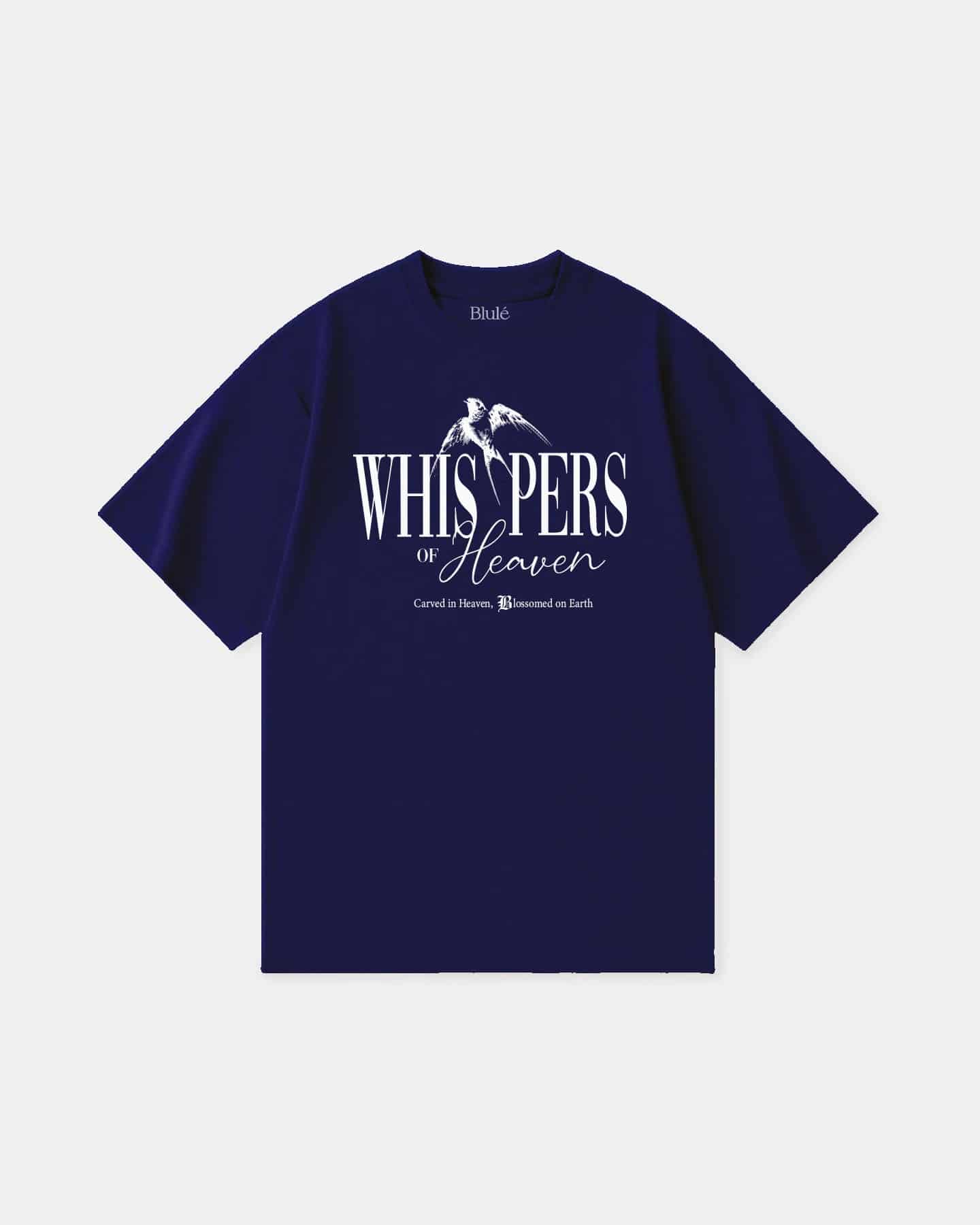Oversized T Shirt Whispers Blue Navy - miniatura 1