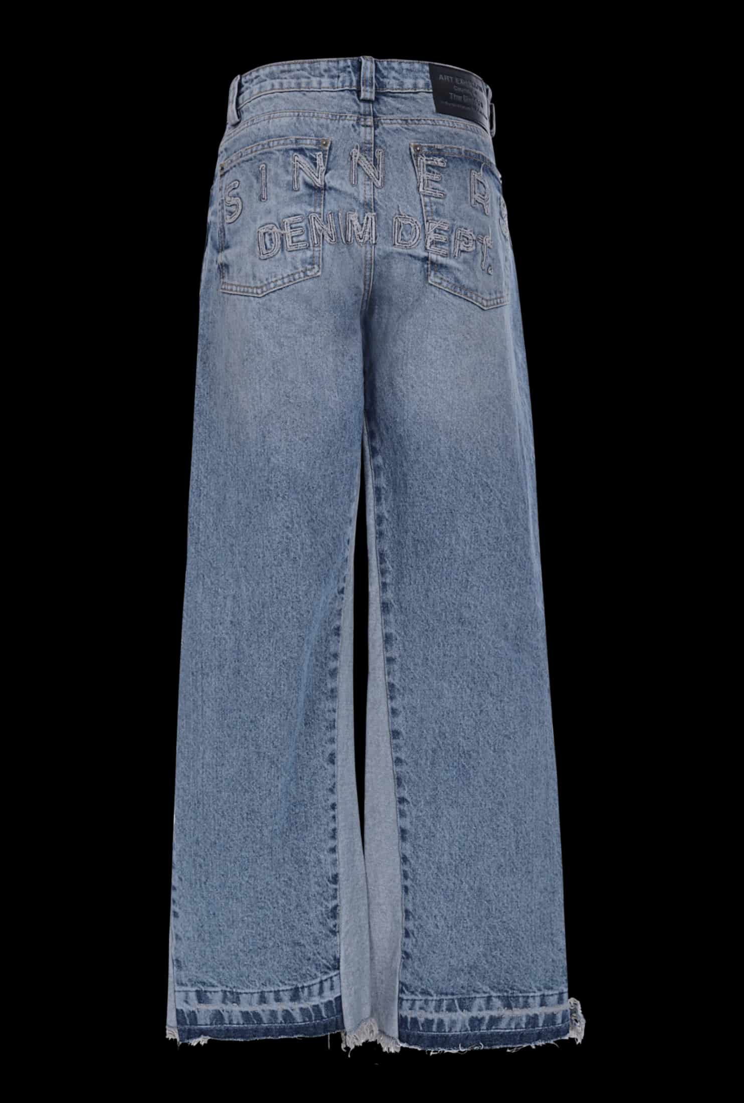 DIRTY FLARED JEANS - miniatura 3