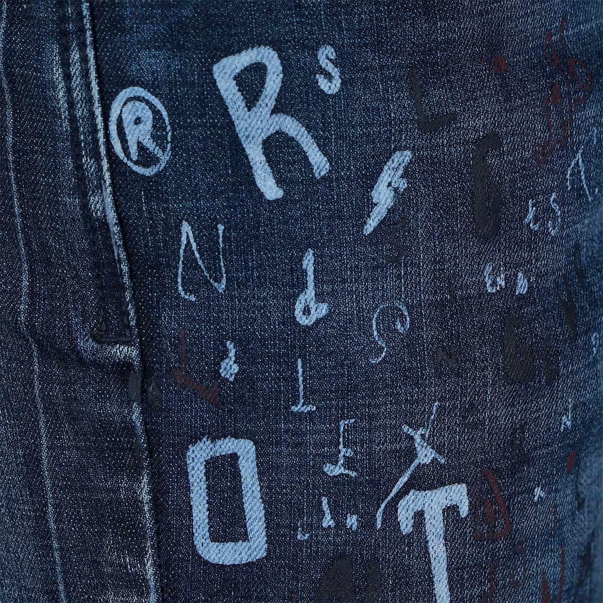 Jeans Azul Slim London - miniatura 9