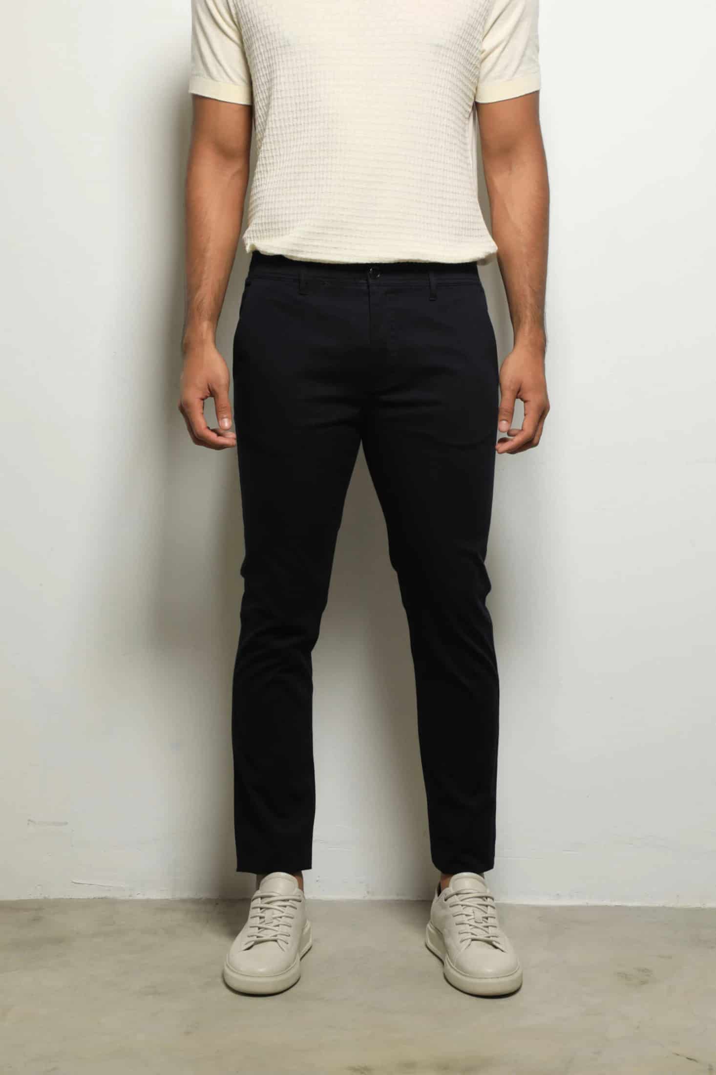 Pantalón Chino Pique Navy - miniatura 4