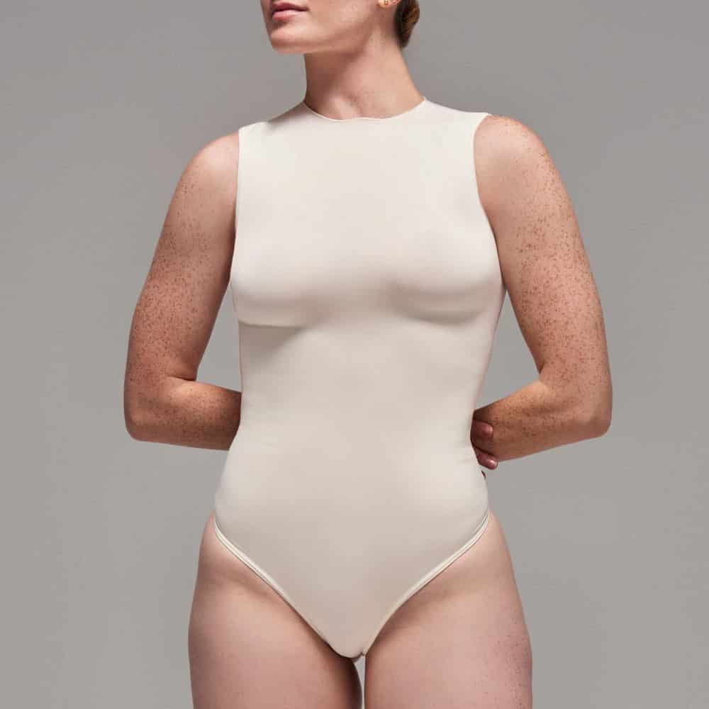 Body Sin Manga Cuello Alto Para Mujer | Lunia - miniatura 3