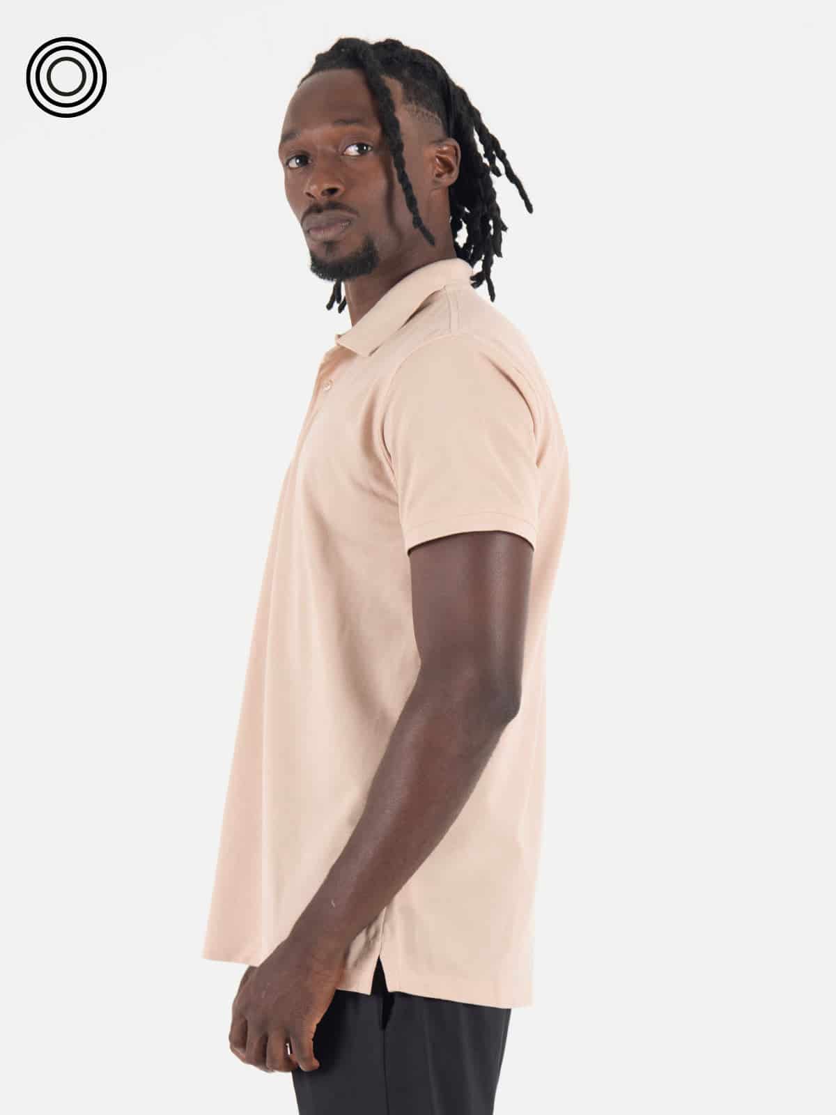 Polo camiseta beige - miniatura 2