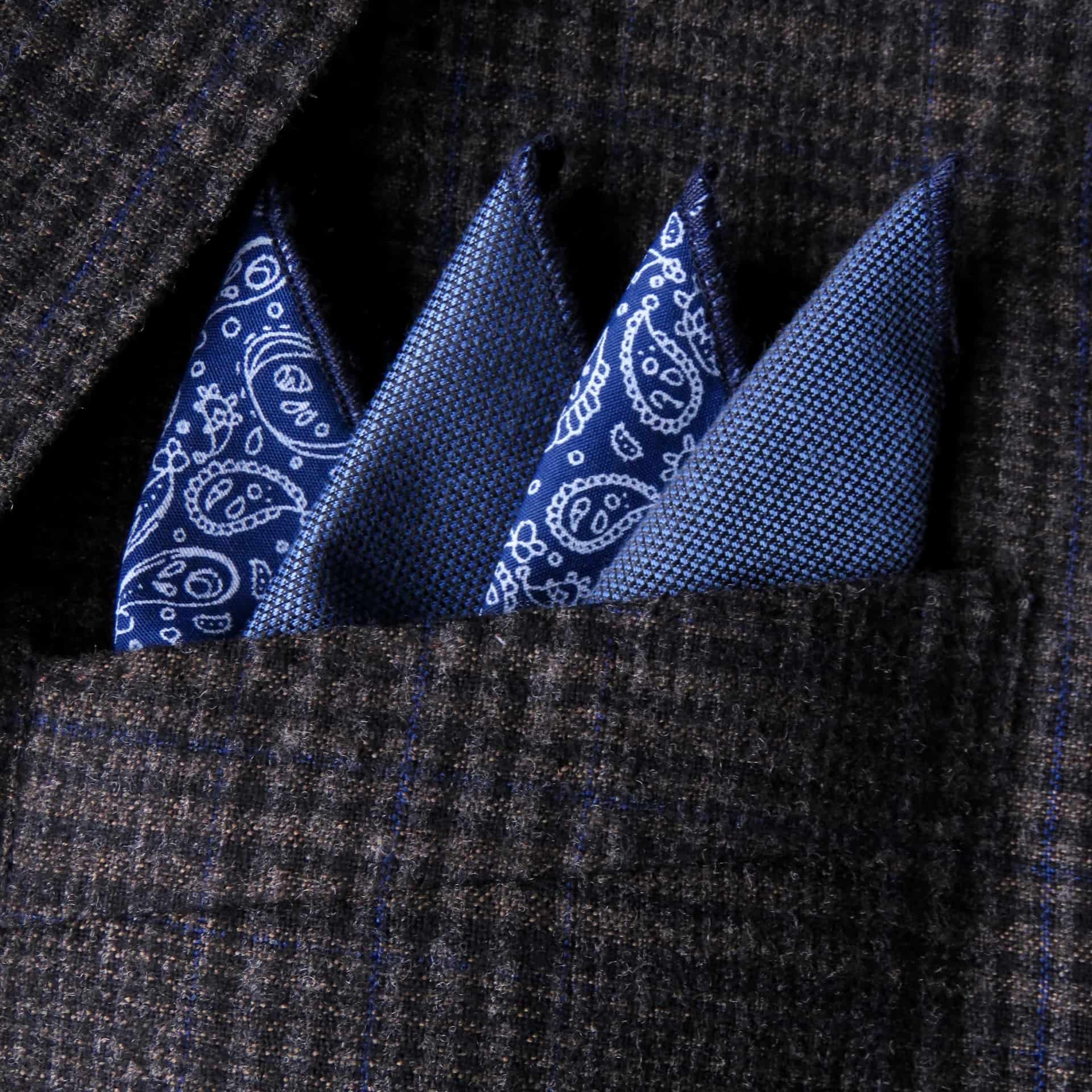 Pañuelo Han-Han / Azul índigo - miniatura 4