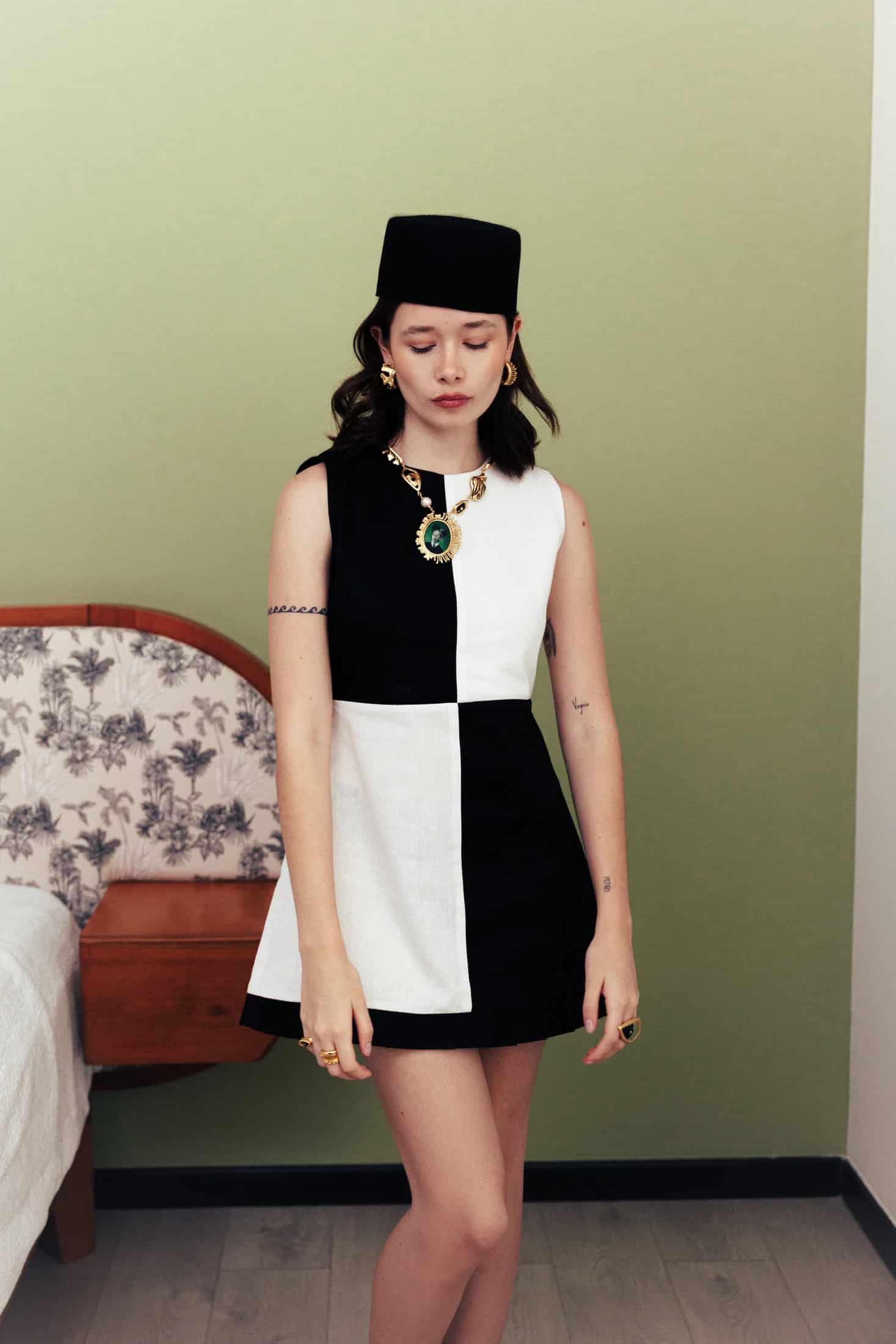AFTERNOON TEA DRESS (MIDNIGHT) - miniatura 1