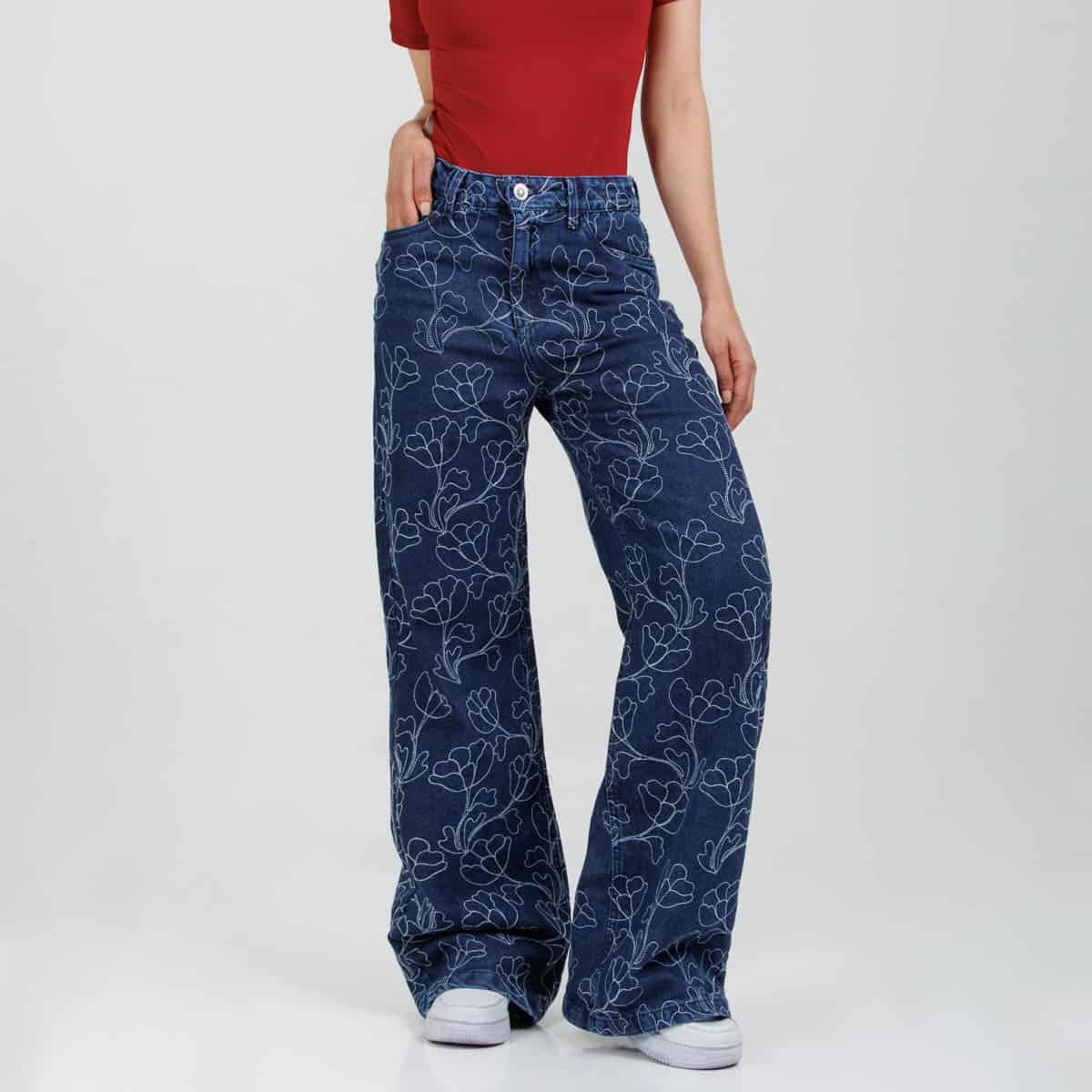 Jean Axspen Wide Leg  Ax-3068 - miniatura 4