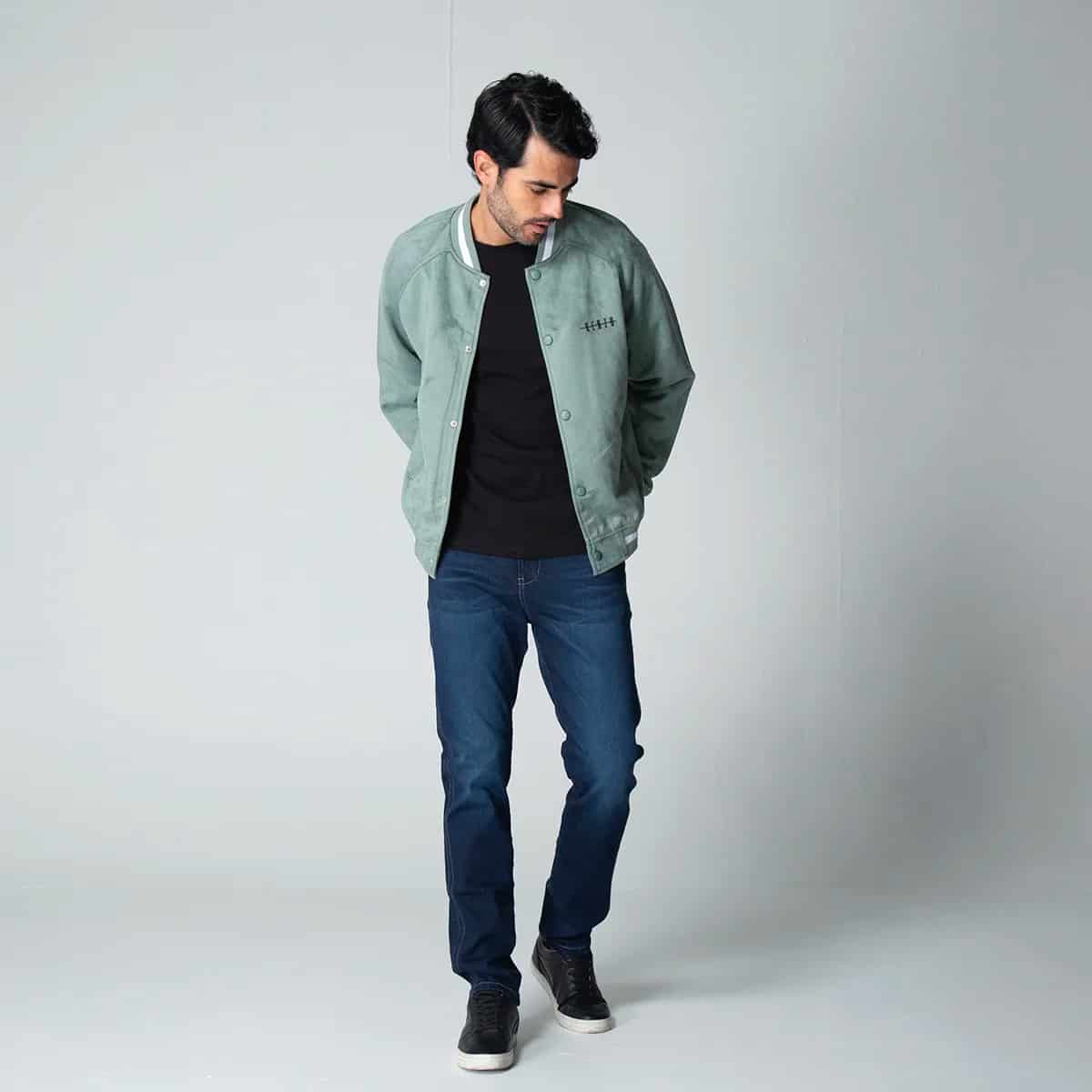 Chaqueta Beisbolera Regular Track - miniatura 2