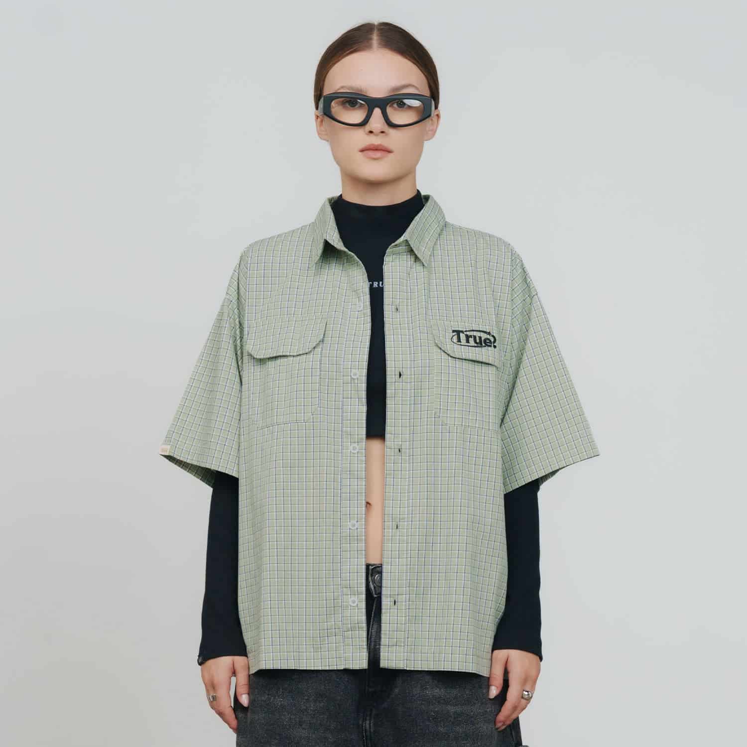 Prelude Button-Up Shirt - Olive Green - miniatura 7