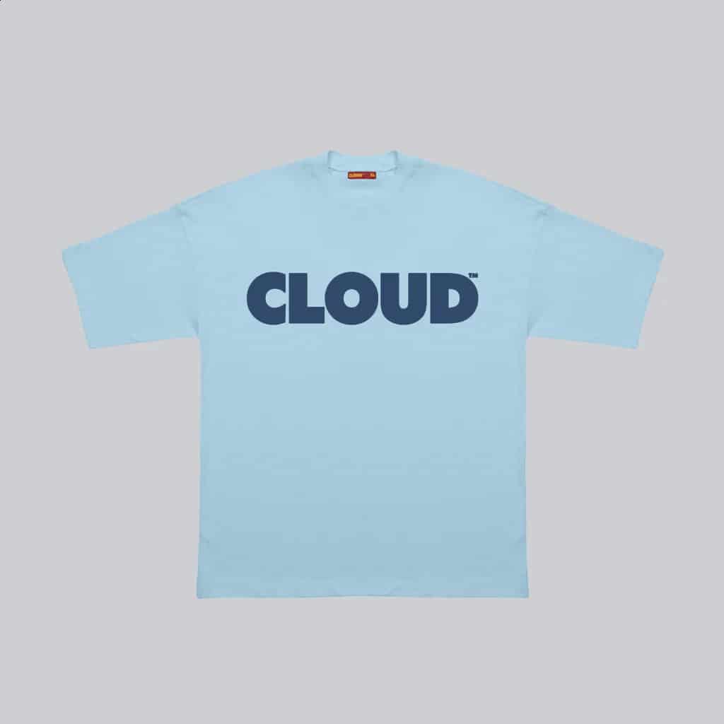 Camiseta BLOCK azul sobre azul  (Regular fit) - miniatura 5