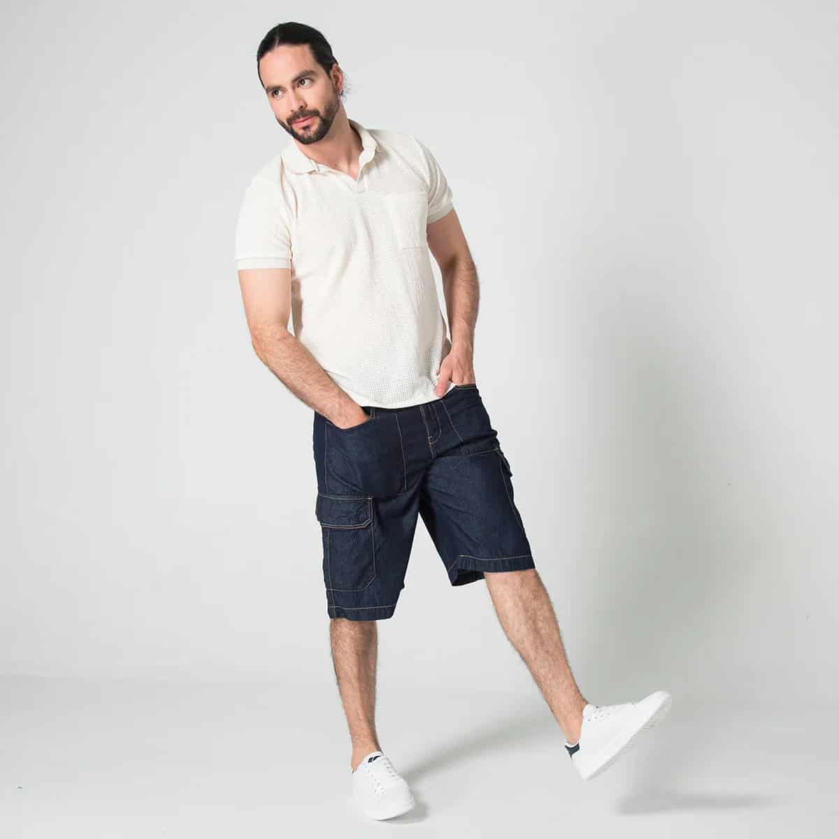 Bermuda Denim Regular Peoples - miniatura 1