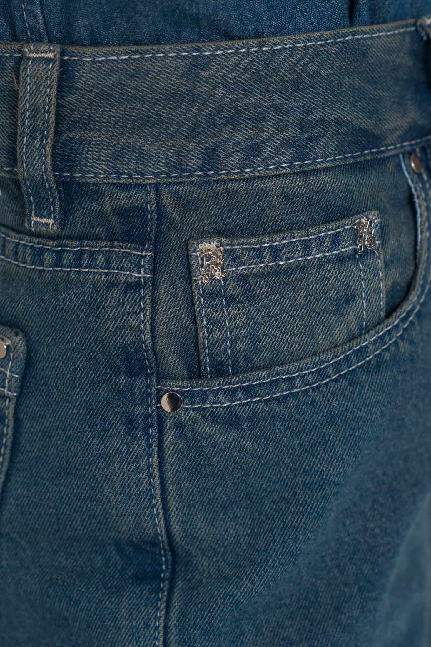 Blue Side Buttons Jeans - miniatura 10
