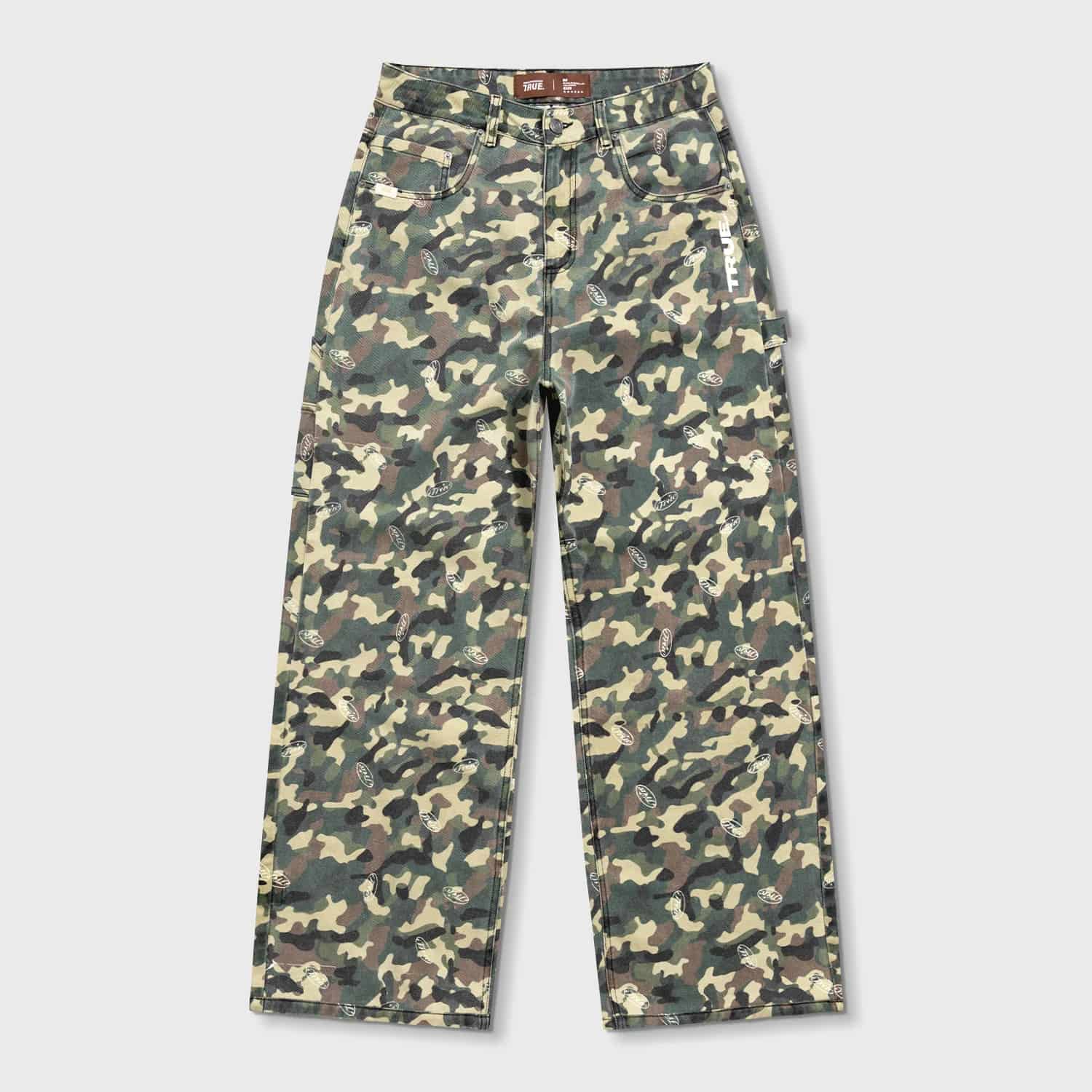 Racing Camo Carpenter Pants - Green - miniatura 2