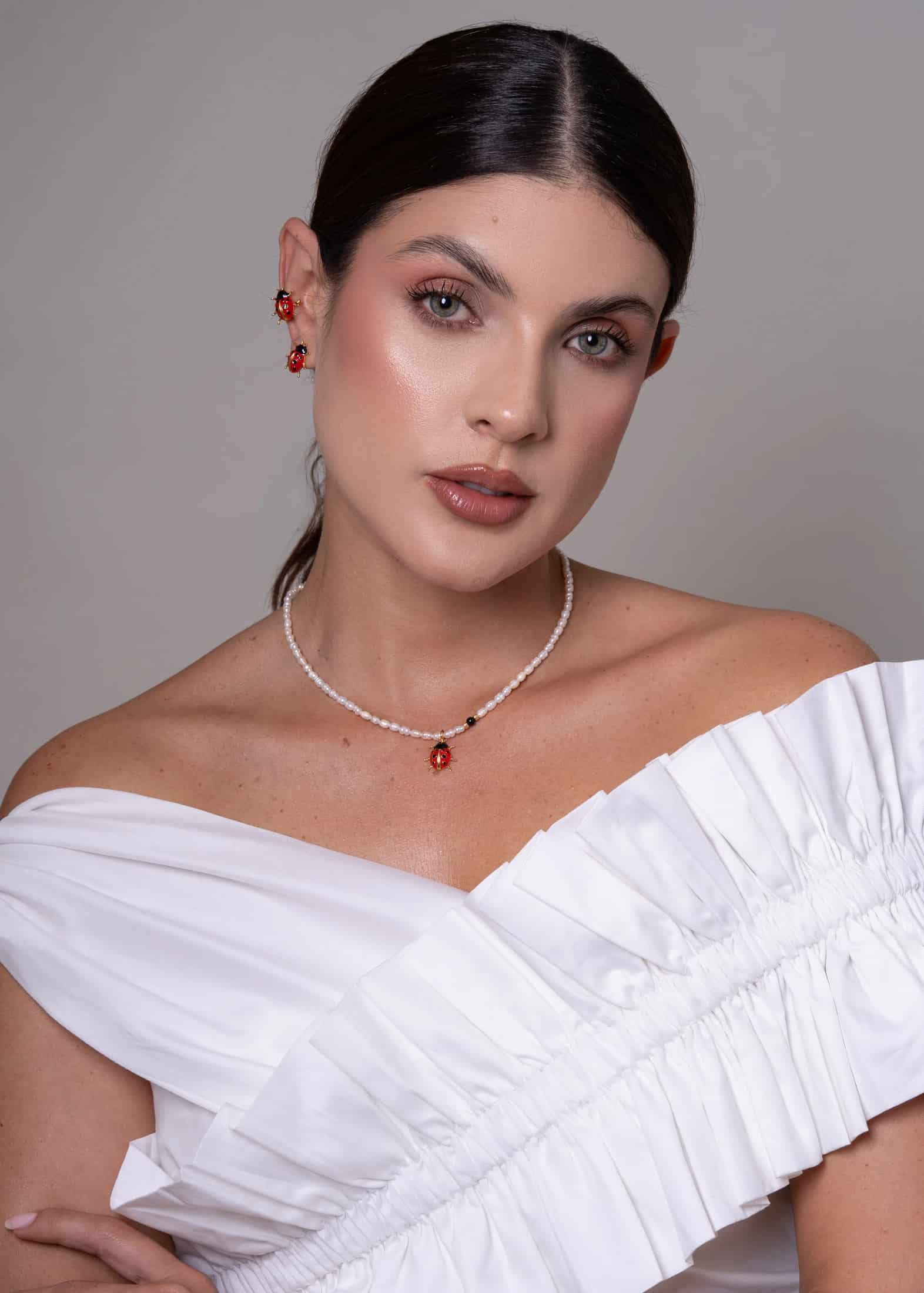 Collar Perlas Mariquita - miniatura 2
