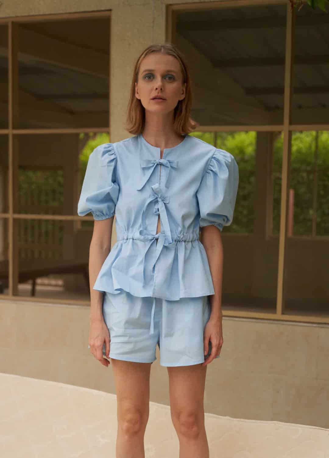 Blusa Cigarras Celeste - miniatura 2