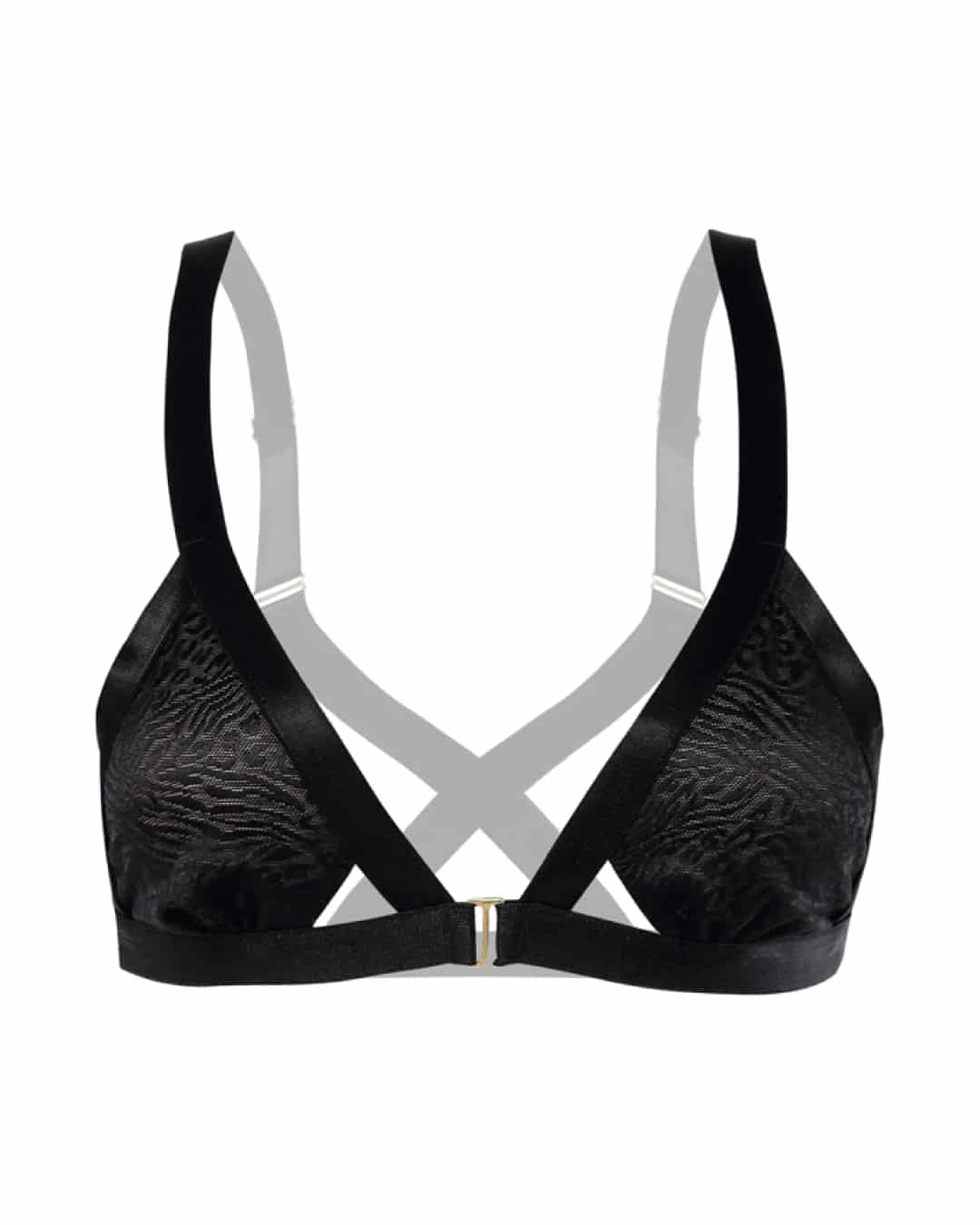 Bralette animal print - NOCTURNAL NEGRO - miniatura 2