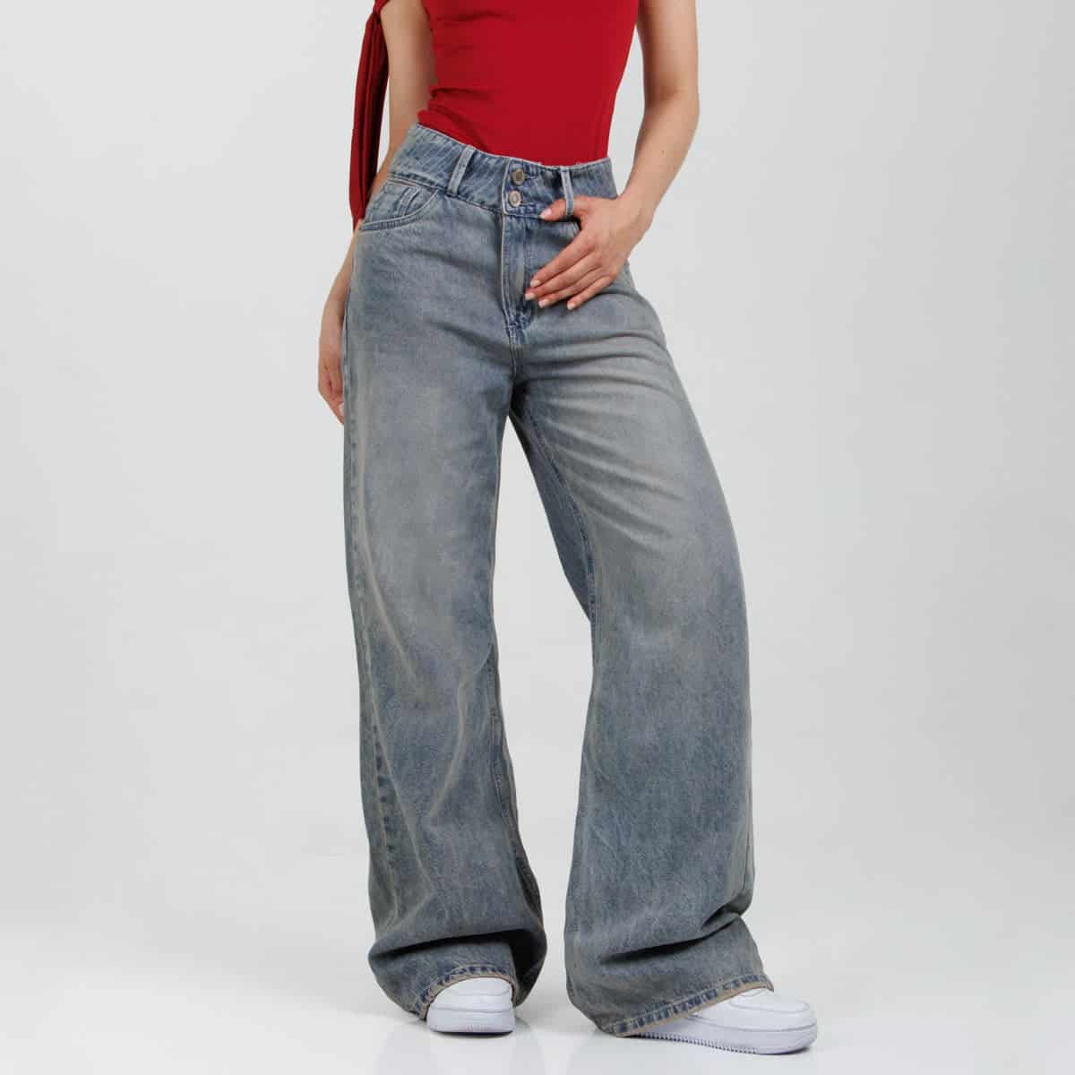 Jean Wide Leg Ax-3045  Rigido - miniatura 3
