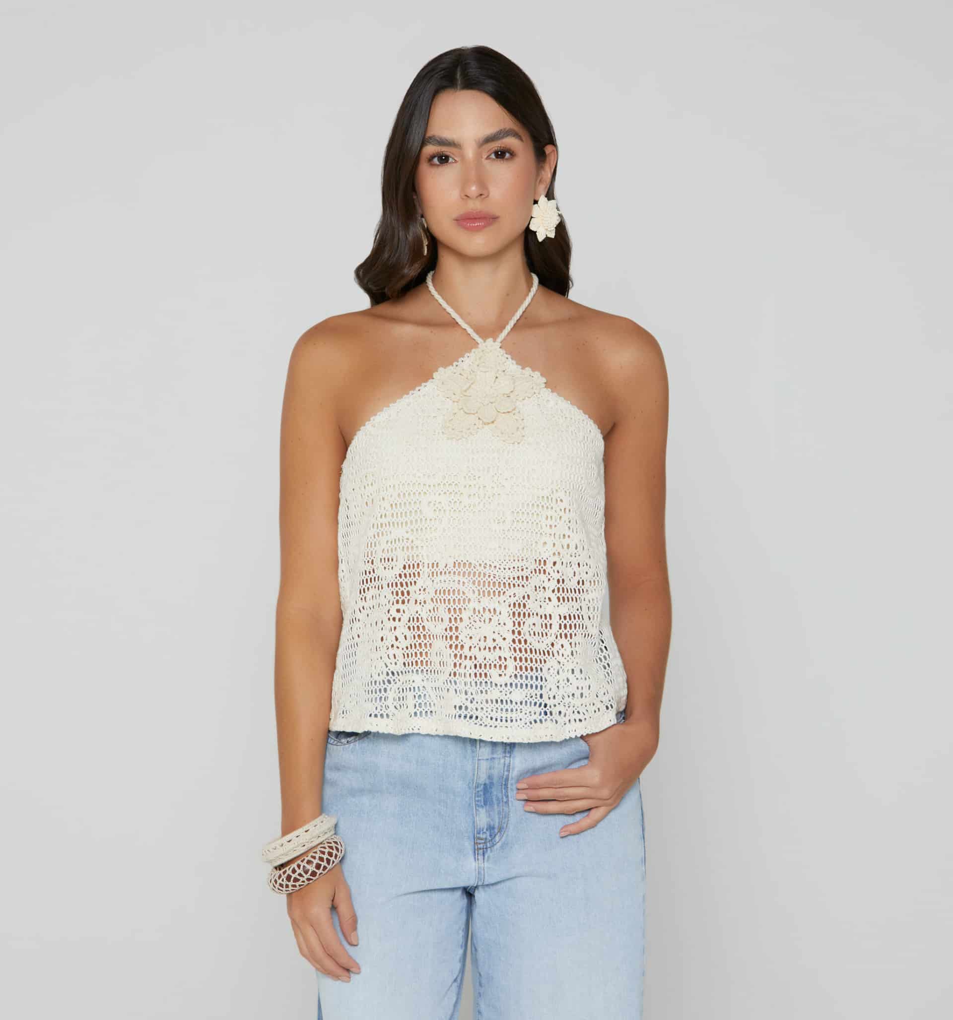 Blusa halter - miniatura 3