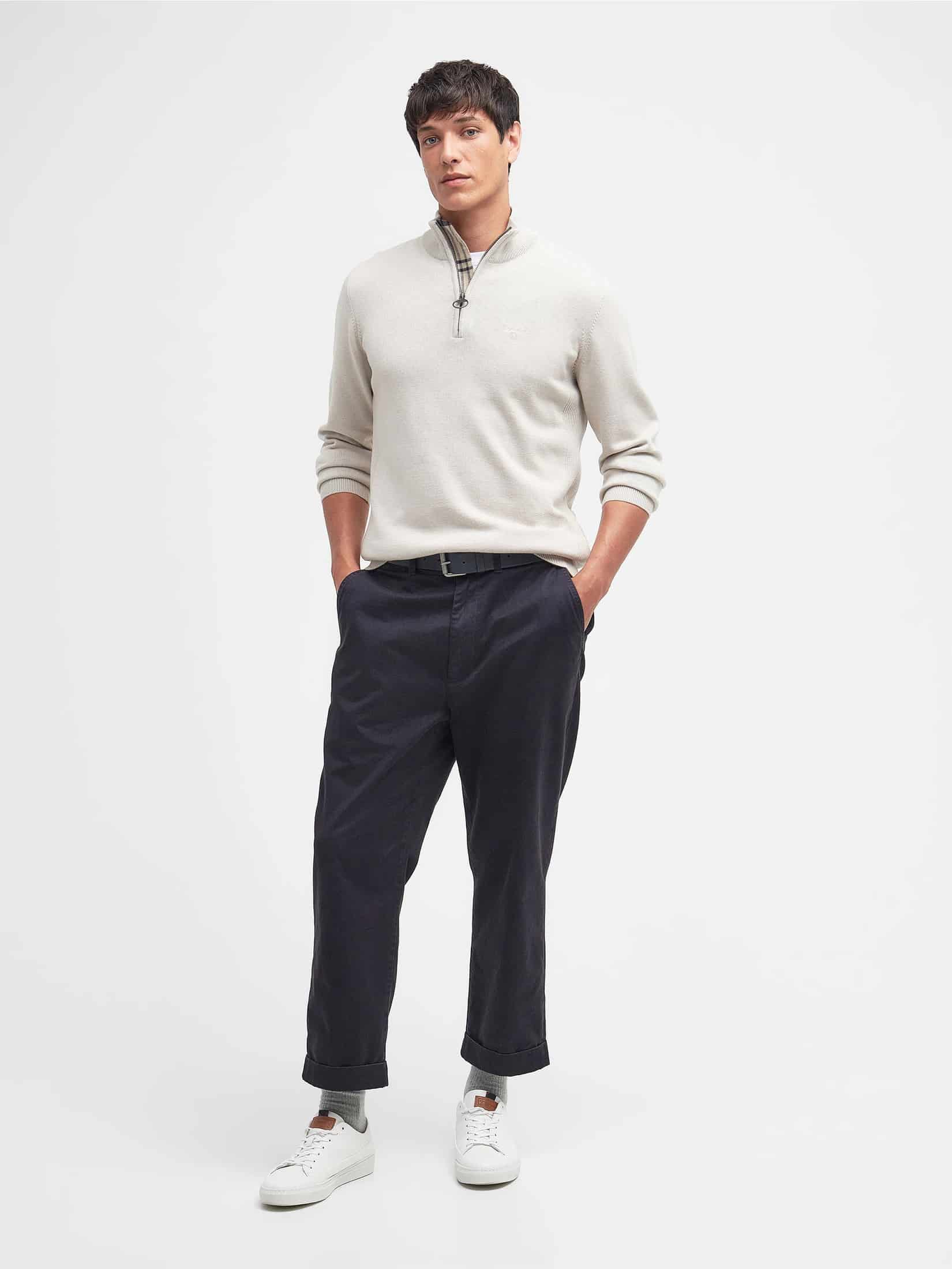 Cotton Quarter-Zip Jumper - miniatura 4