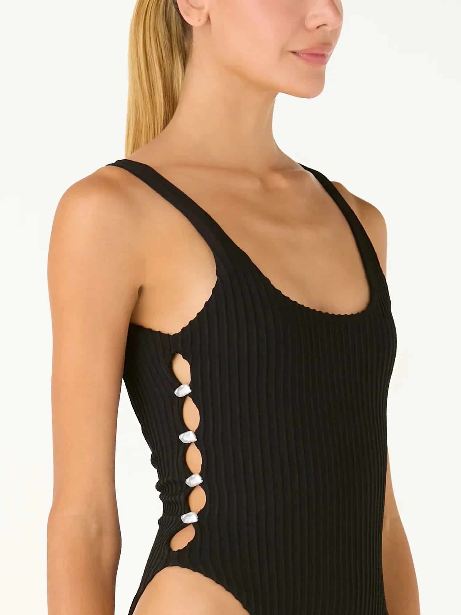 Vestido de Baño Entero Rina Shell Black - miniatura 2