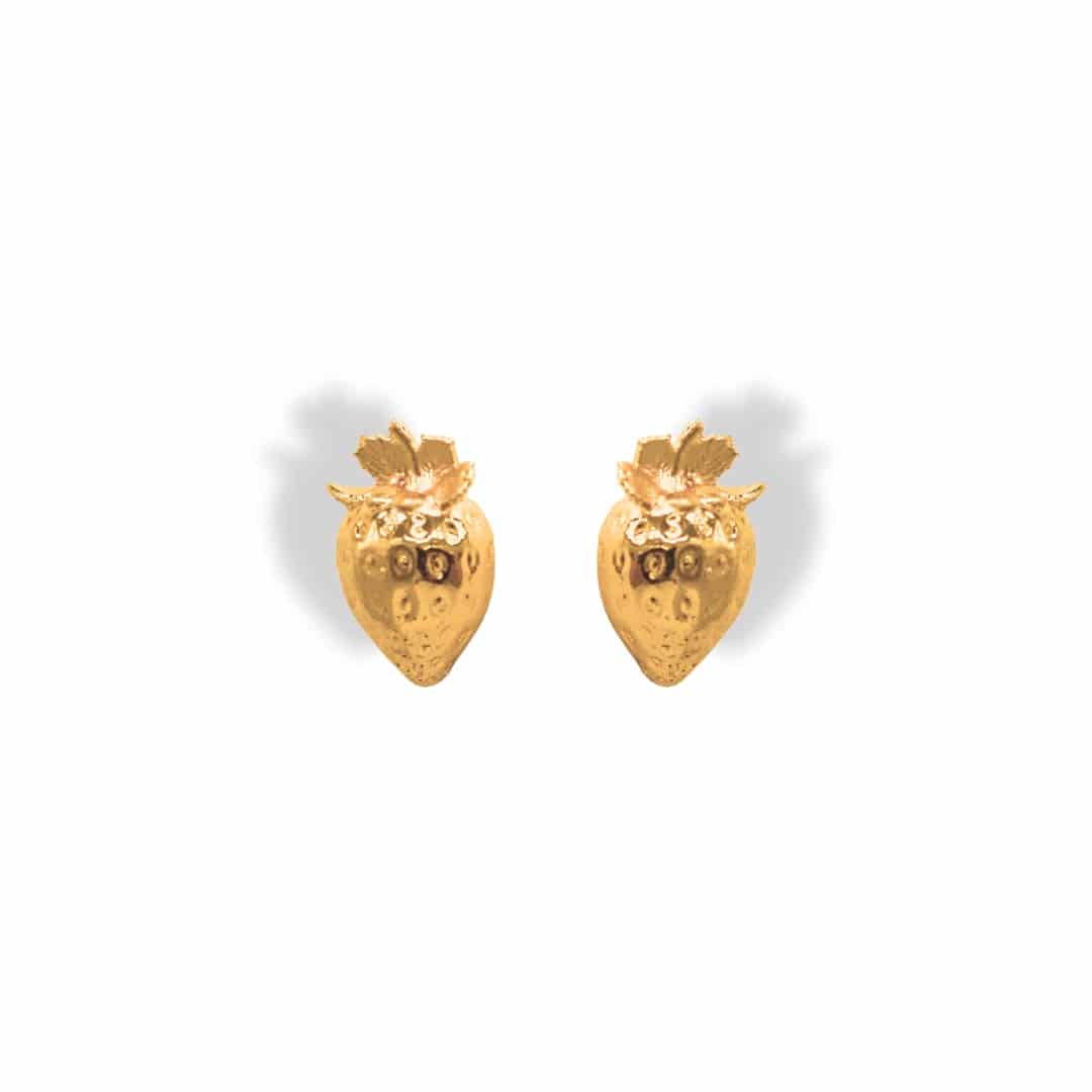 Aretes de fresa - miniatura 1
