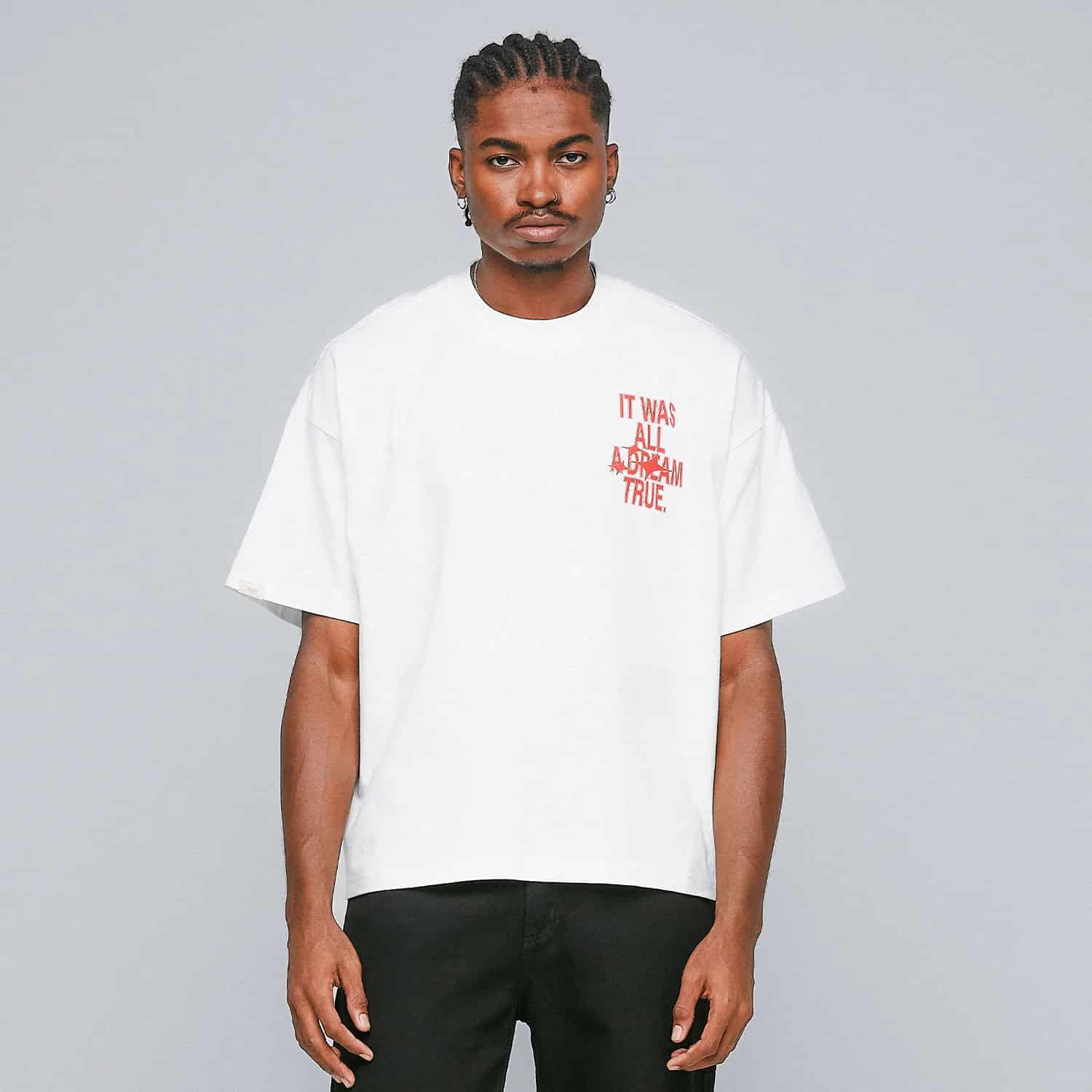 Dreams Boxy Tee - Cream - miniatura 12