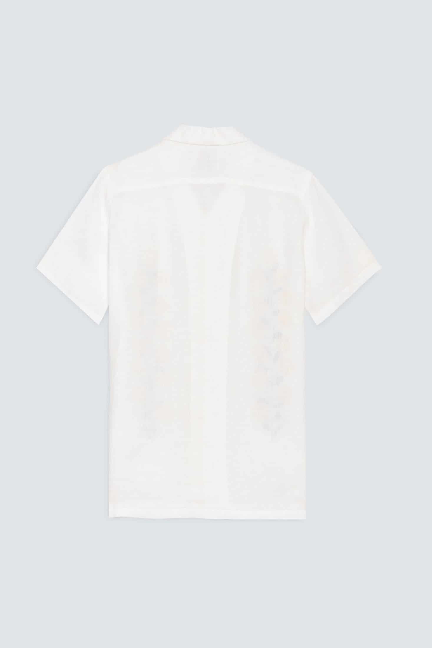 Men's linen shirt yellow mirzo - miniatura 2
